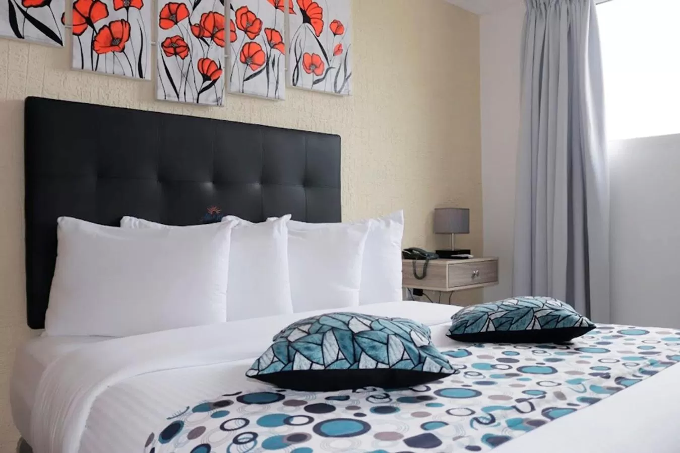 Bed in Hotel Alto Mar