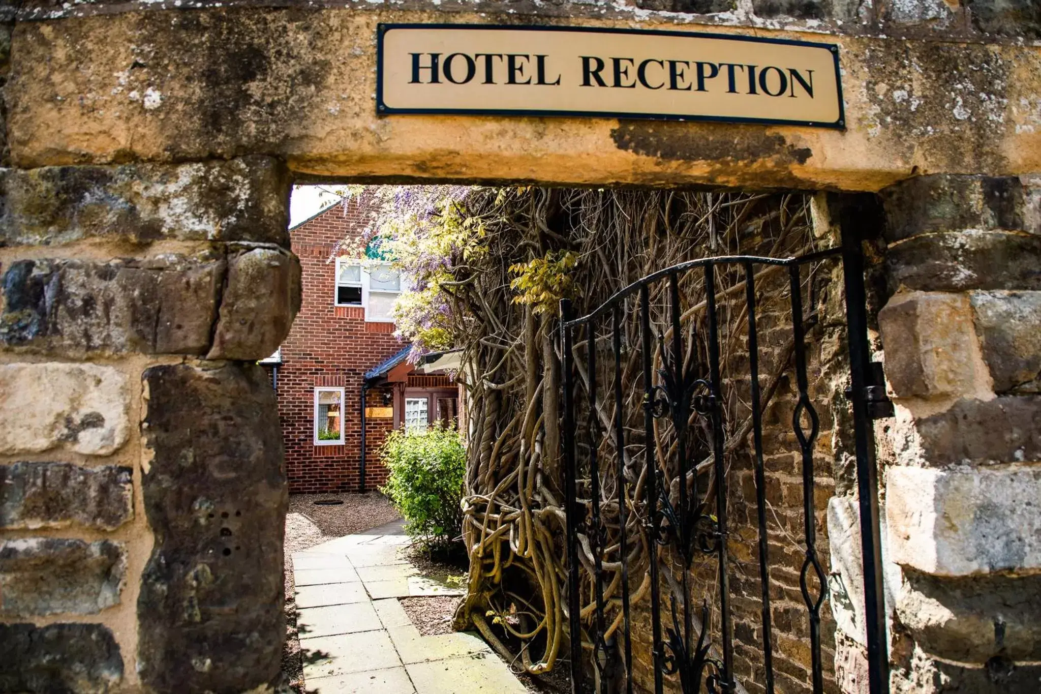 Facade/entrance, Property Logo/Sign in Wisteria Hotel