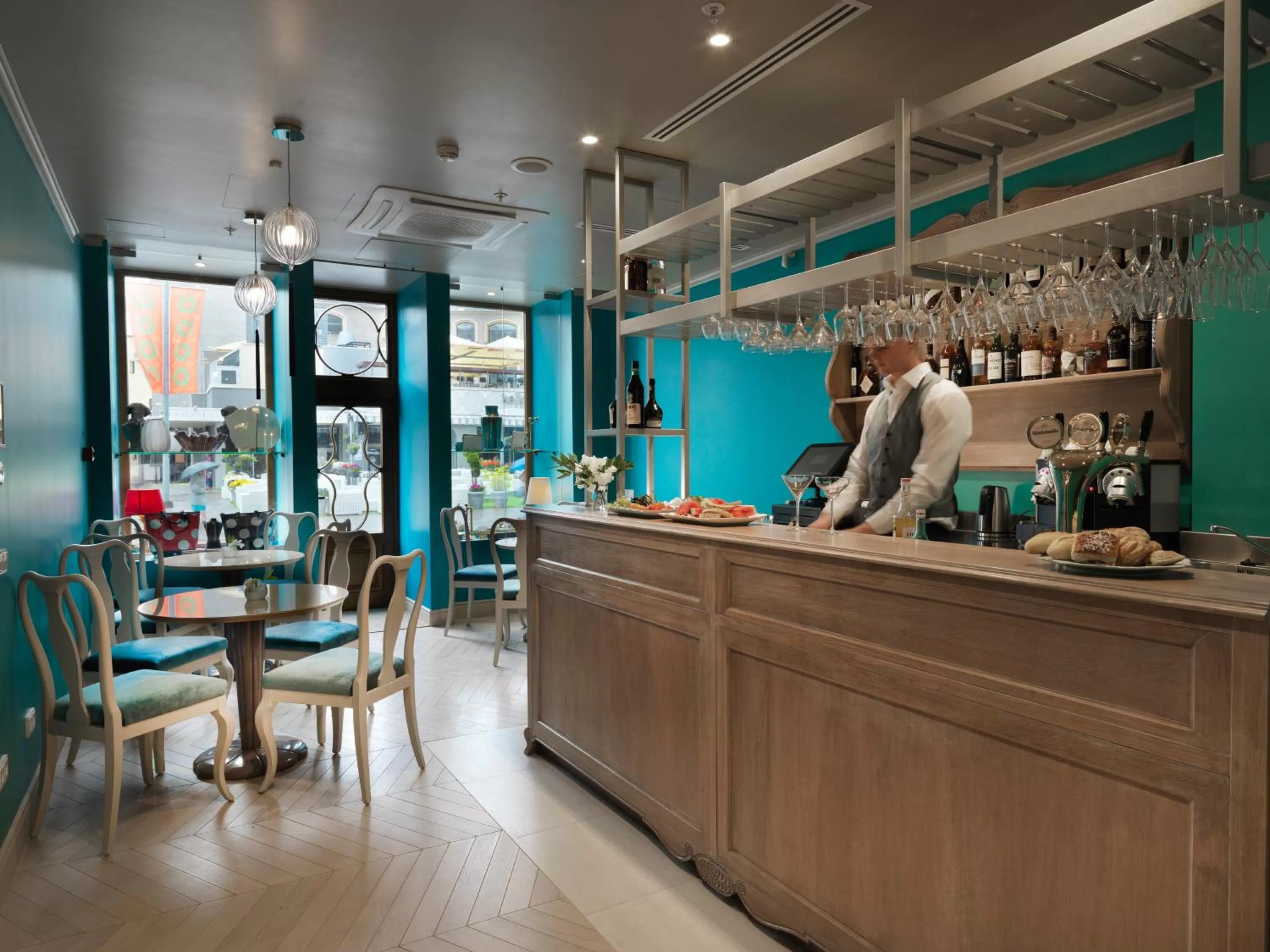 Lounge or bar in Relais Le Chevalier