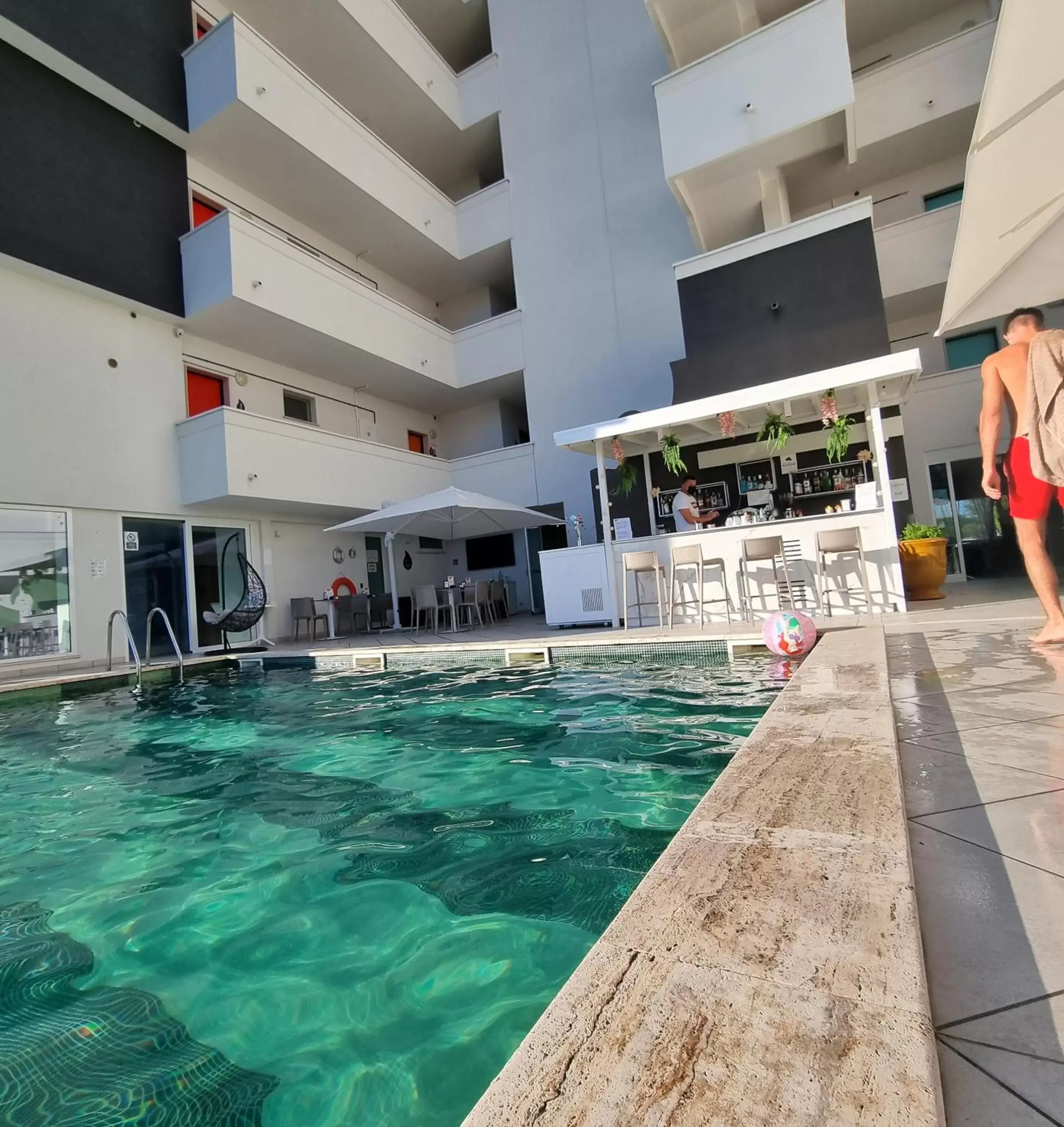 Swimming Pool in Nero D'Avorio Aparthotel & SPA