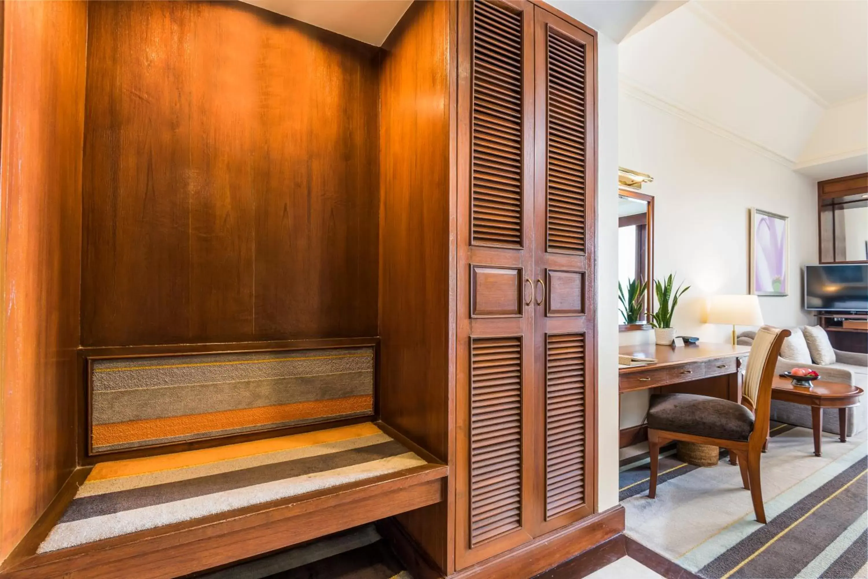 wardrobe in Chatrium Hotel Royal Lake Yangon