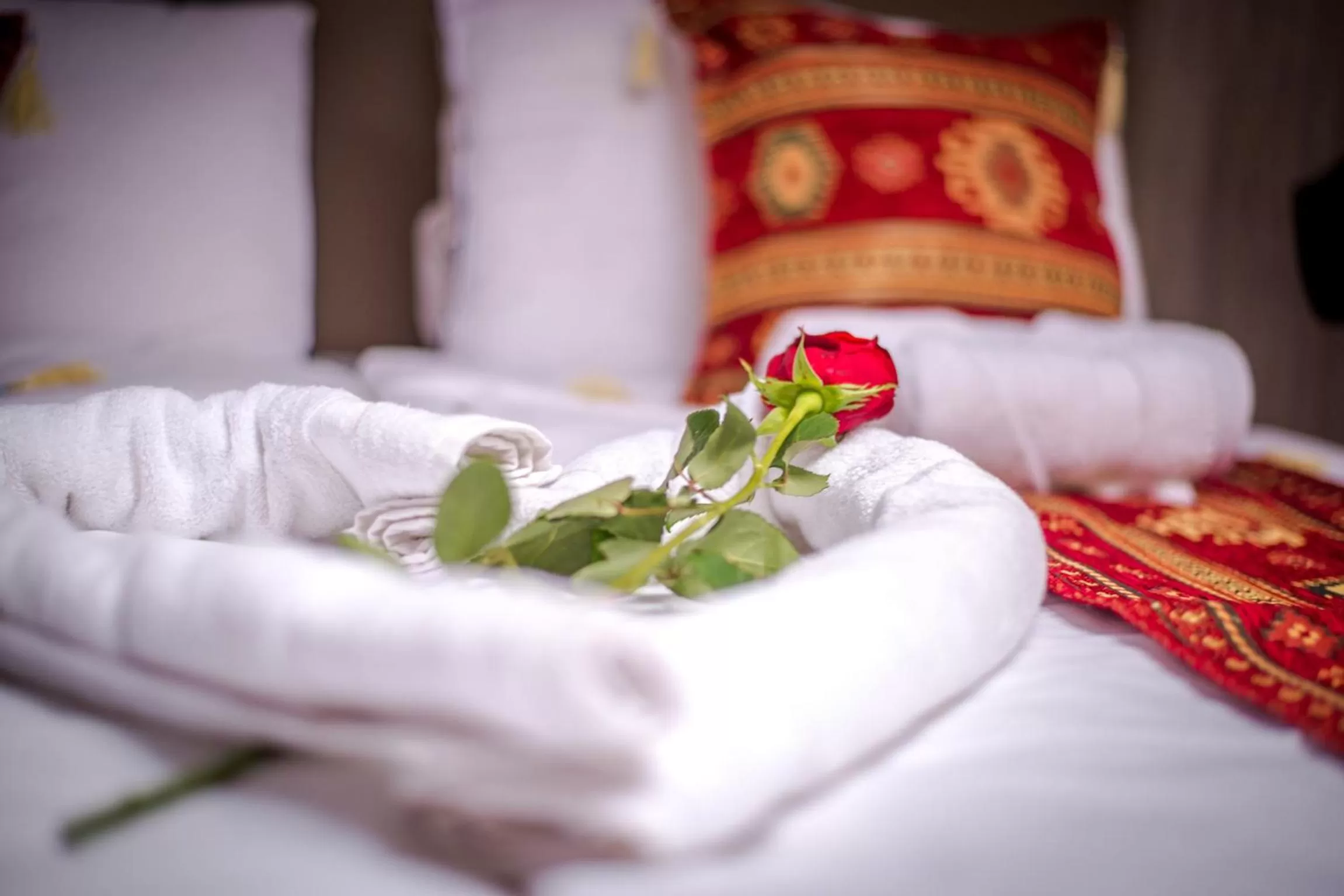 Decorative detail, Bed in Heritage Hotel Gate of Sarajevo