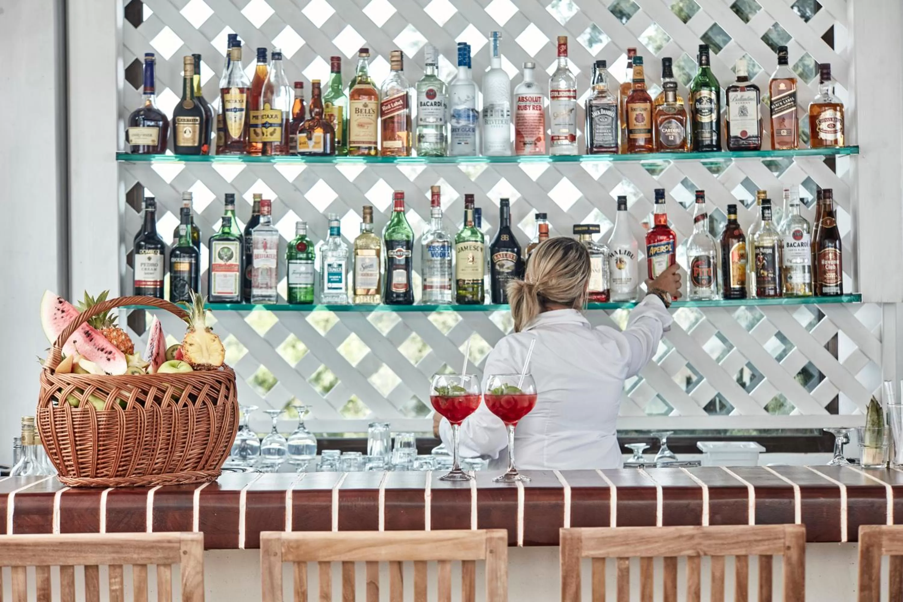 Lounge or bar in Esperos Village Blue & Spa - Adults Only