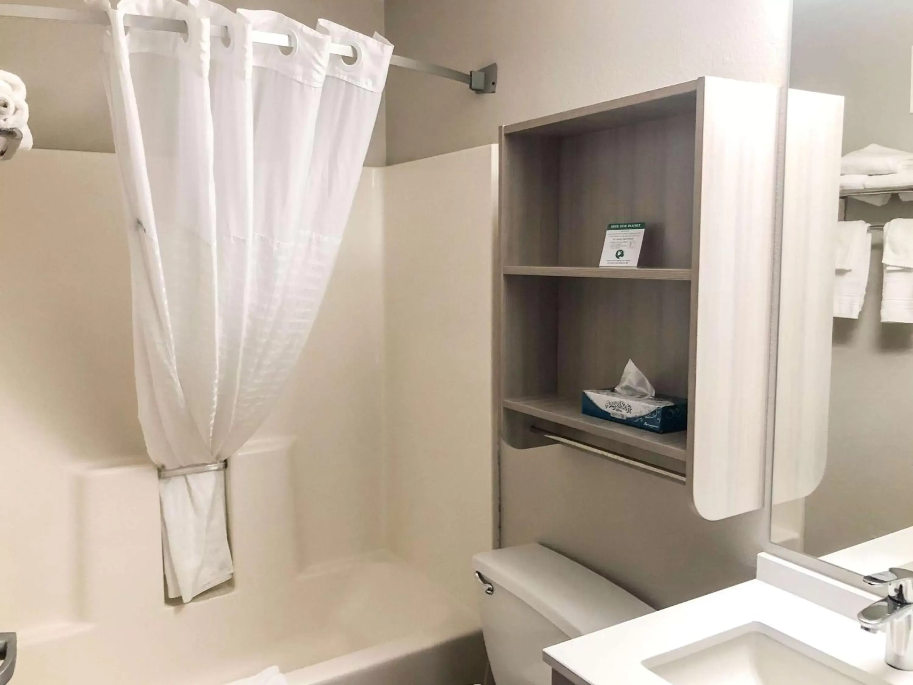 Bathroom in Microtel Inn & Suites by Wyndham Eagan/St Paul