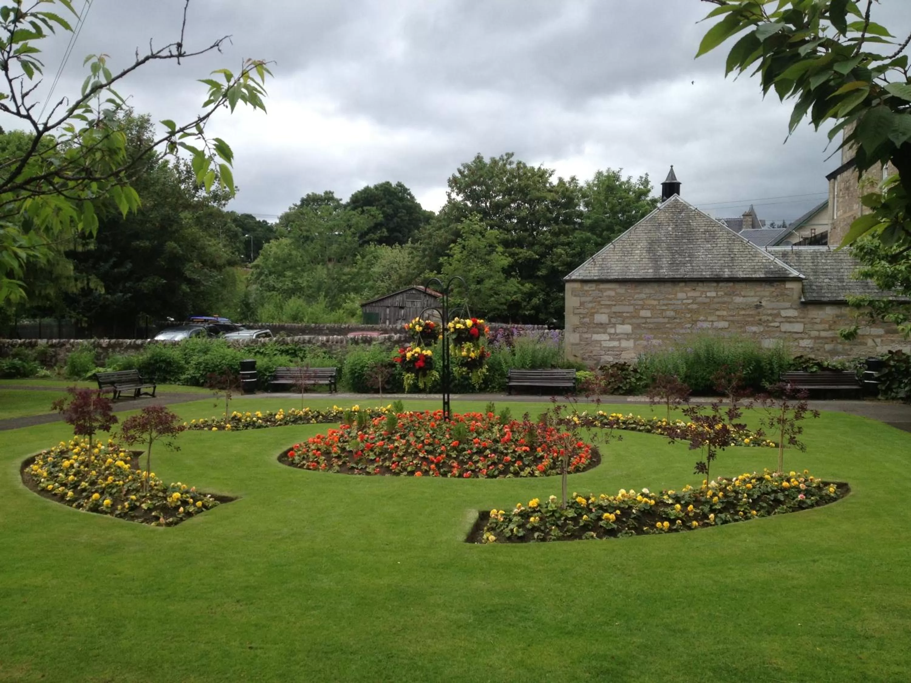 View (from property/room), Garden in Rosehill Guest House
