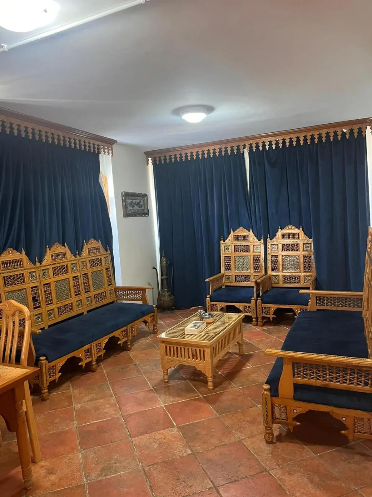 Seating Area in Kuwait Palace Hotel