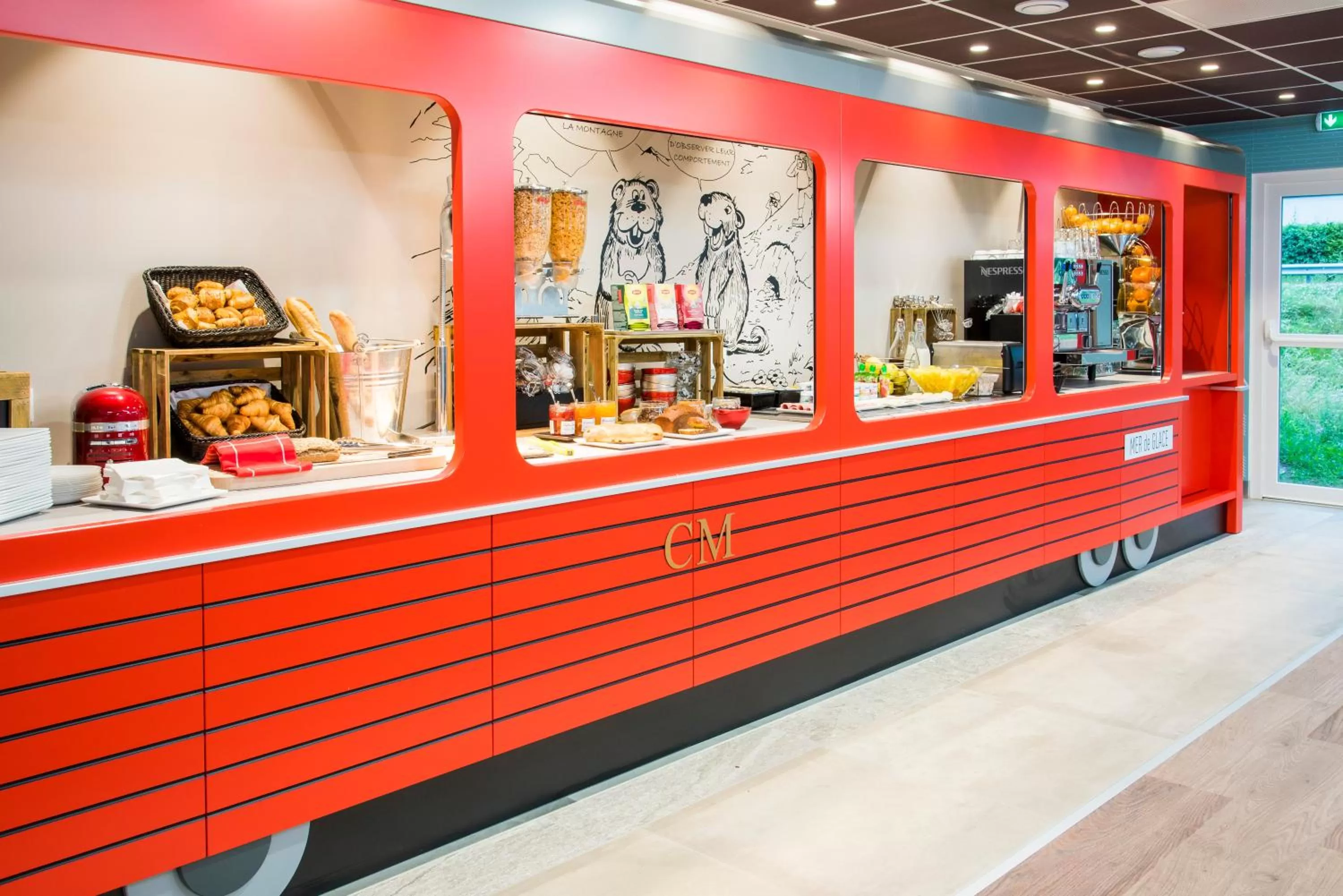 Breakfast in Ibis Styles Sallanches Pays du Mont-Blanc