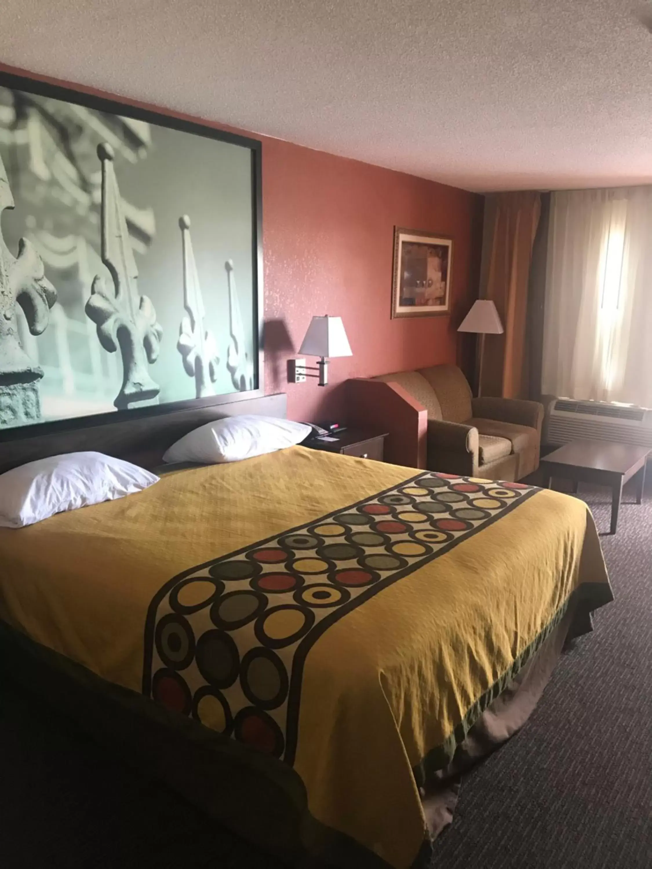 Bed in Super 8 by Wyndham Monroe