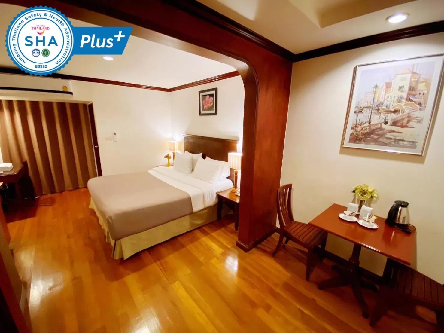 Bed in The Victory Residences Bangkok