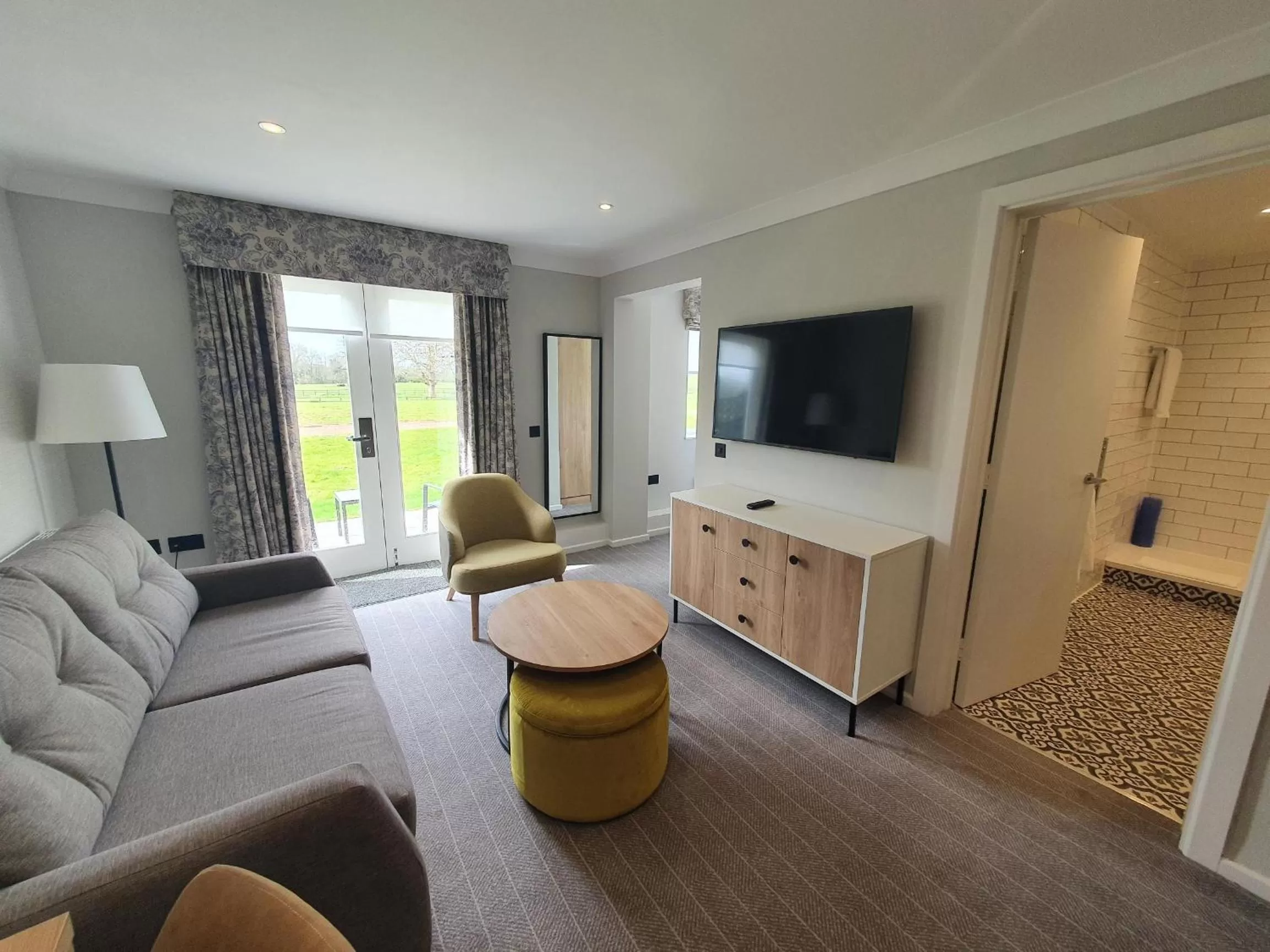 Seating area in Horwood House Hotel