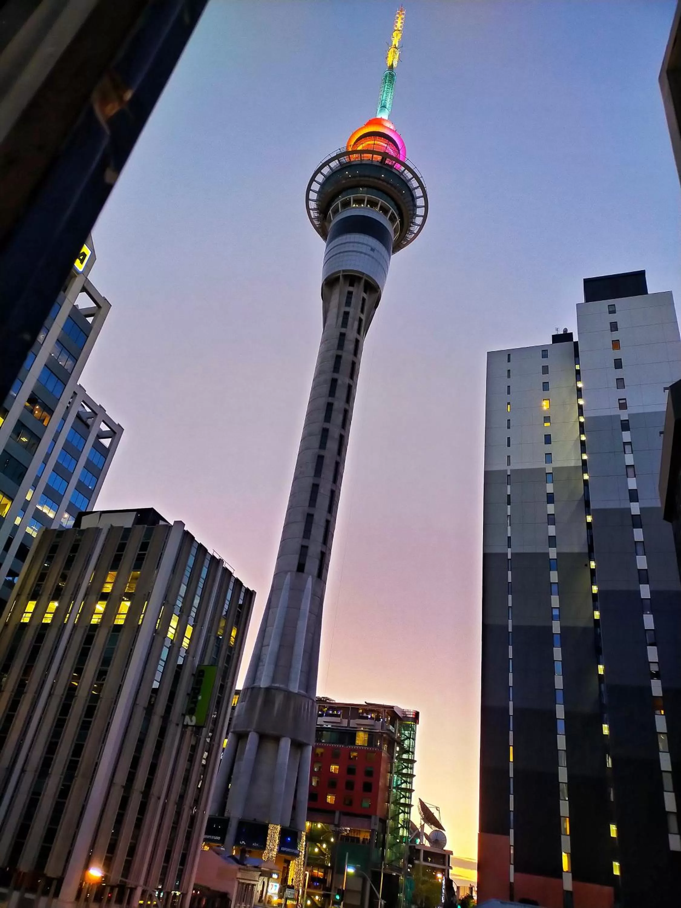 Nearby landmark in Surf 'N' Snow Backpackers Across Sky Tower