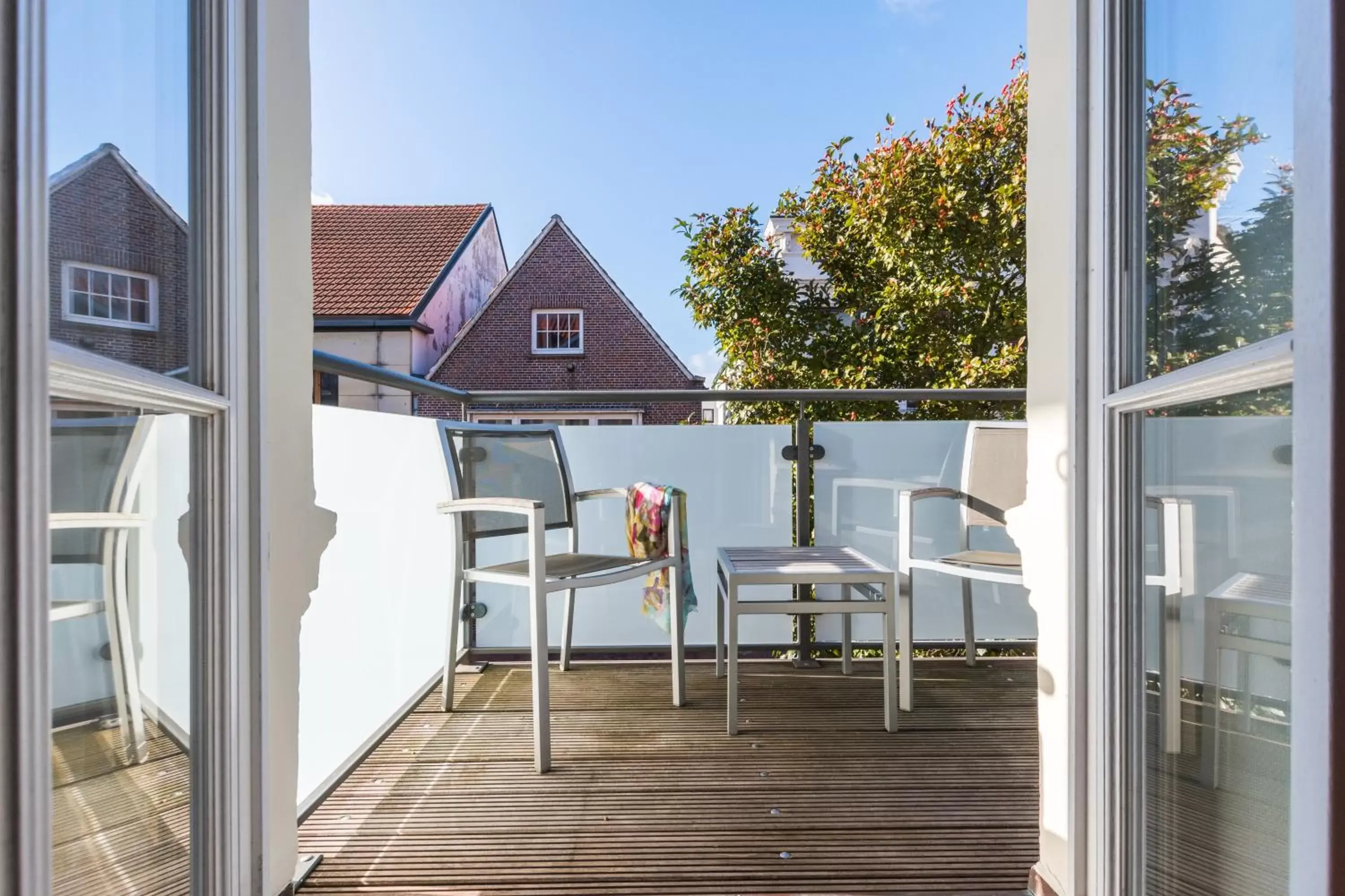 Balcony/Terrace in Romantik Hotel Reichshof