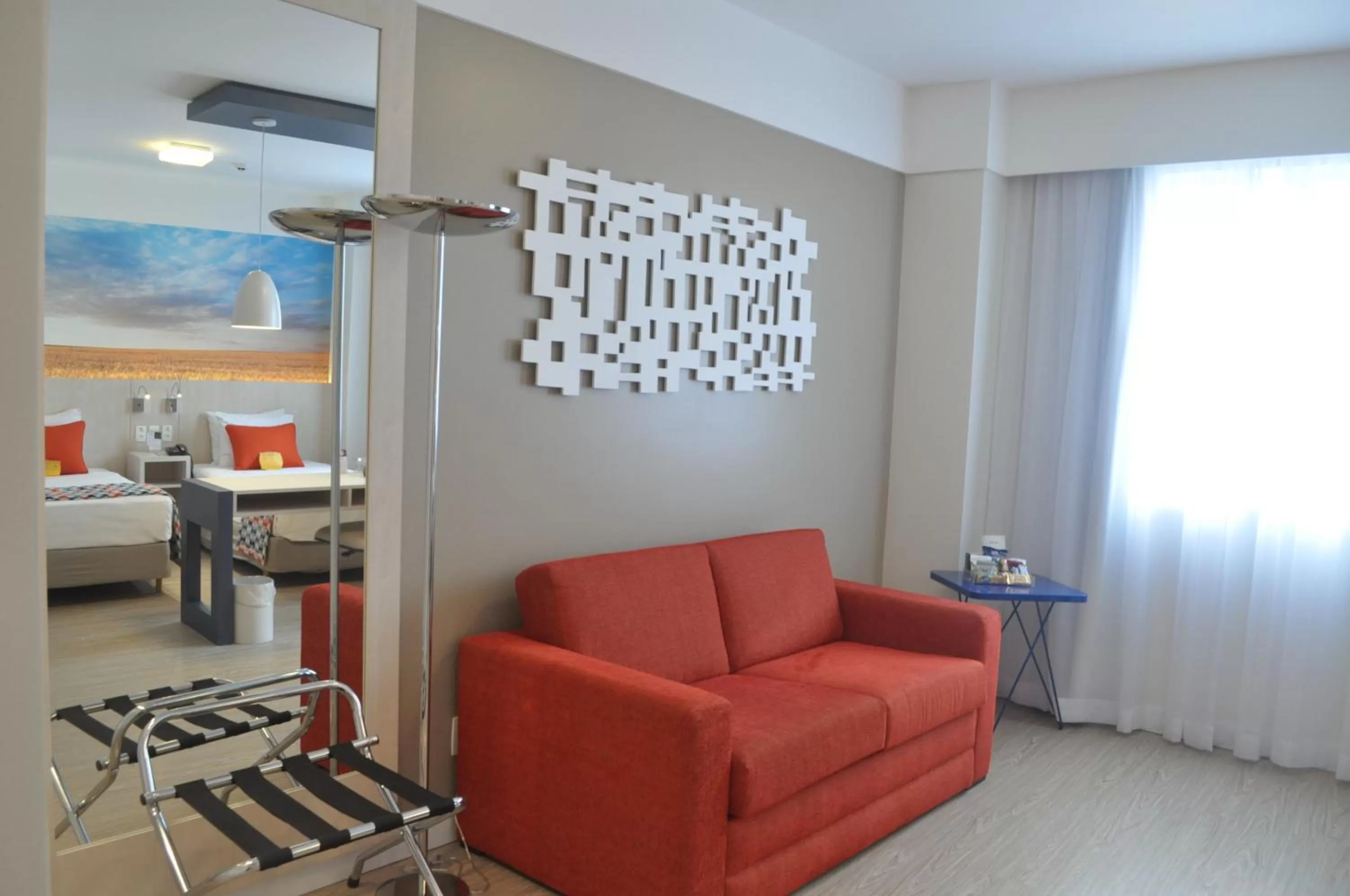 Living room in Comfort Suites Alphaville