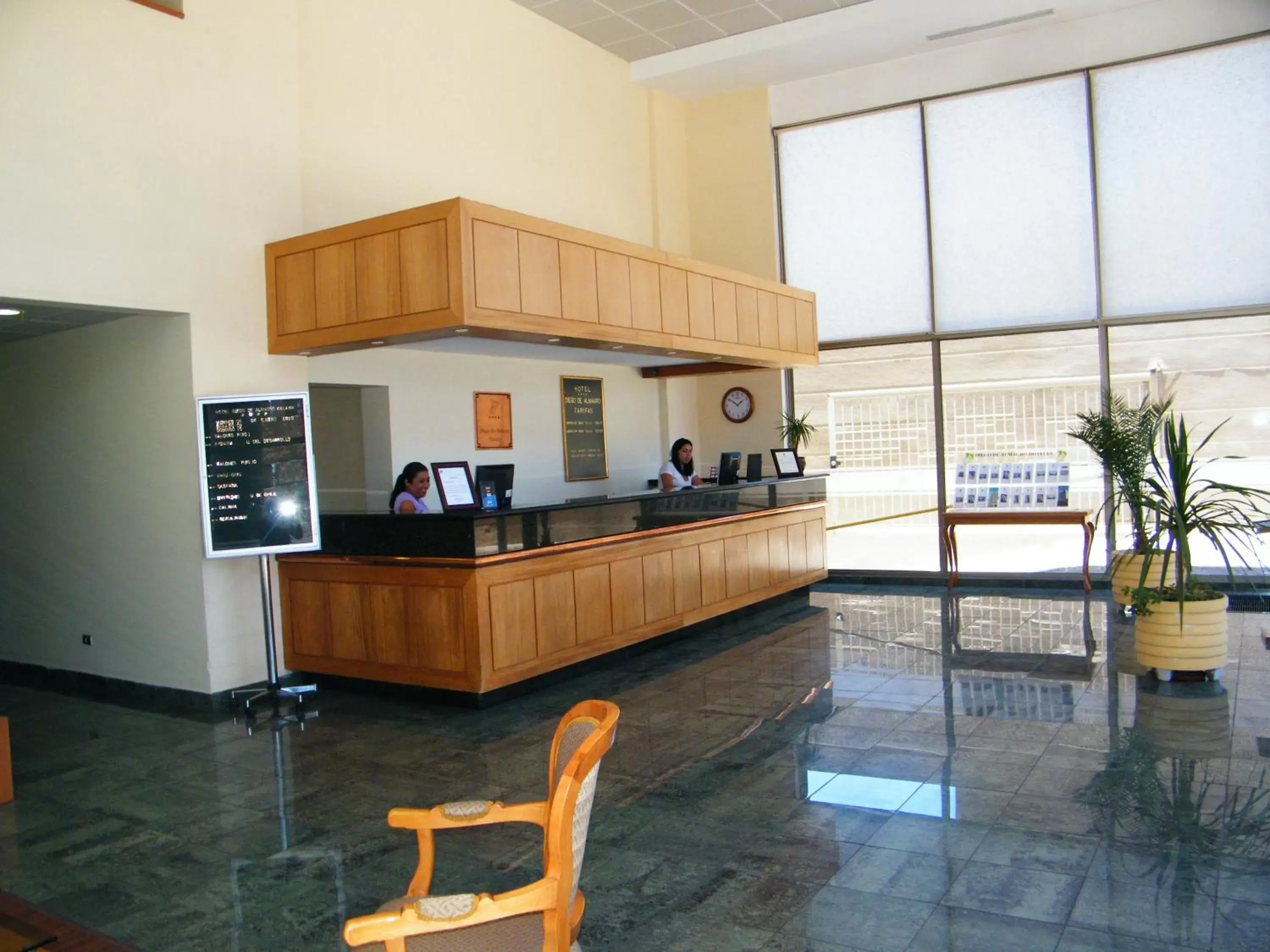 Lobby or reception in Hotel Diego De Almagro Calama
