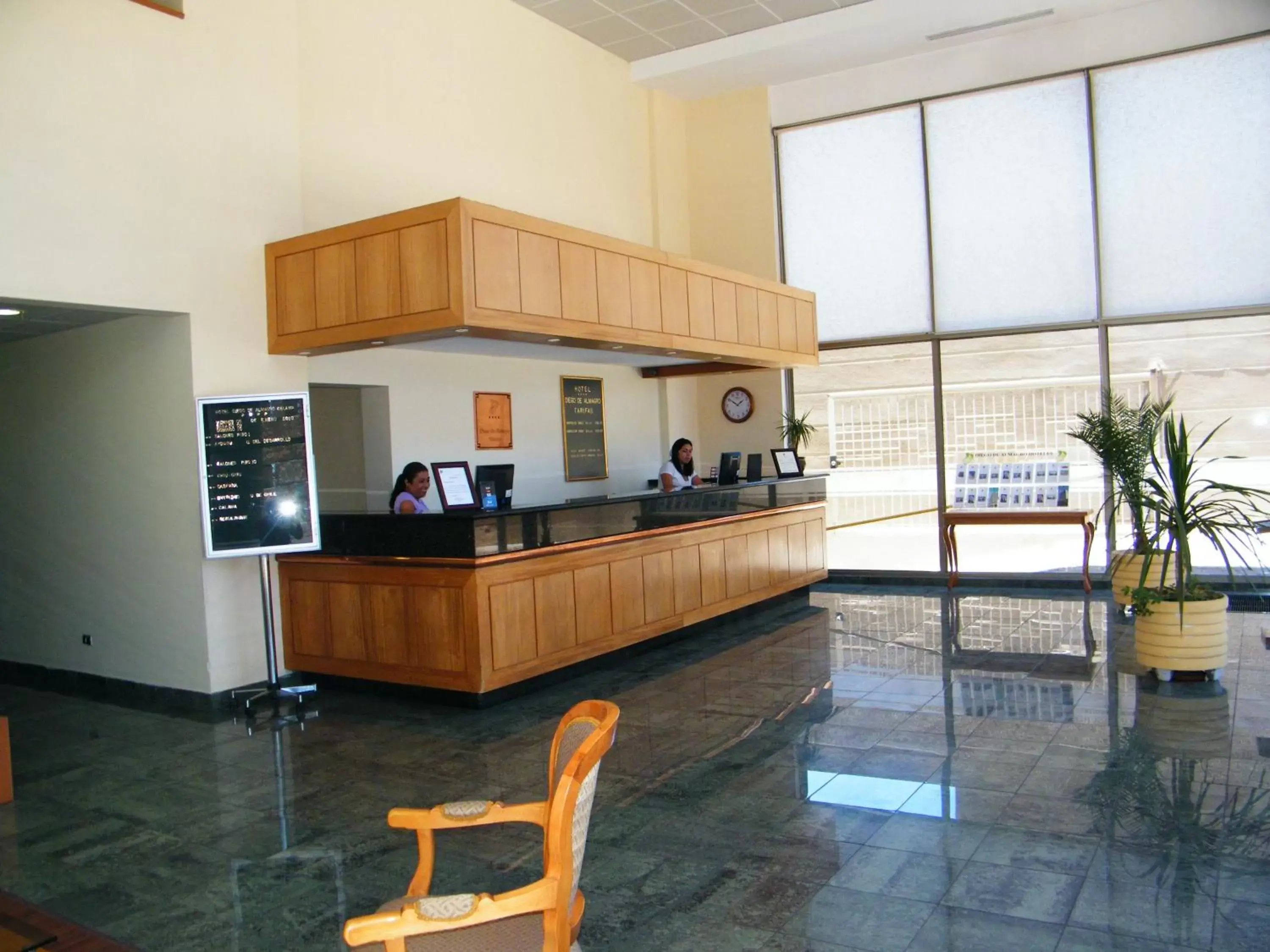 Lobby or reception in Hotel Diego De Almagro Calama Lobby or reception in Hotel Diego De Almagro Calama