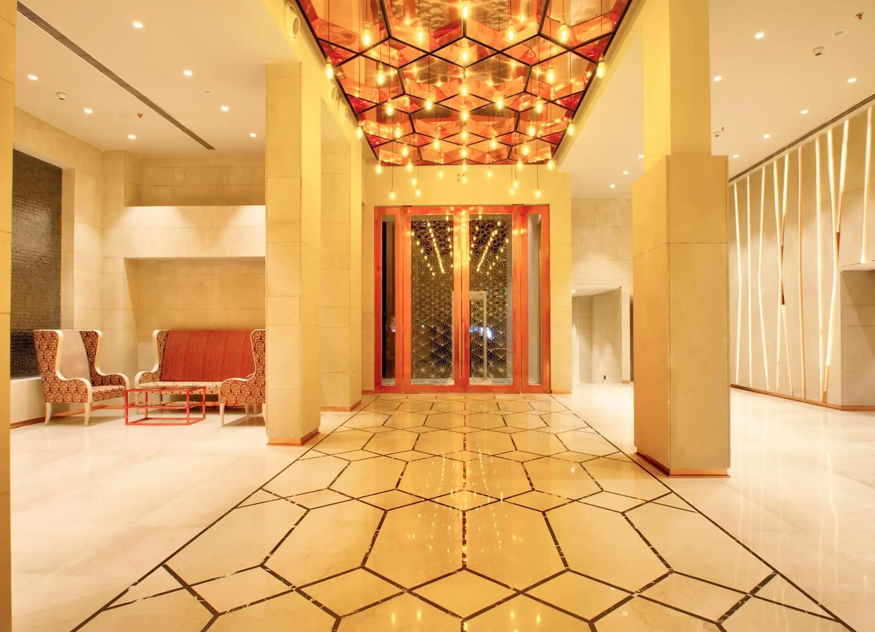 Lobby or reception in Sarovar Premiere Jaipur