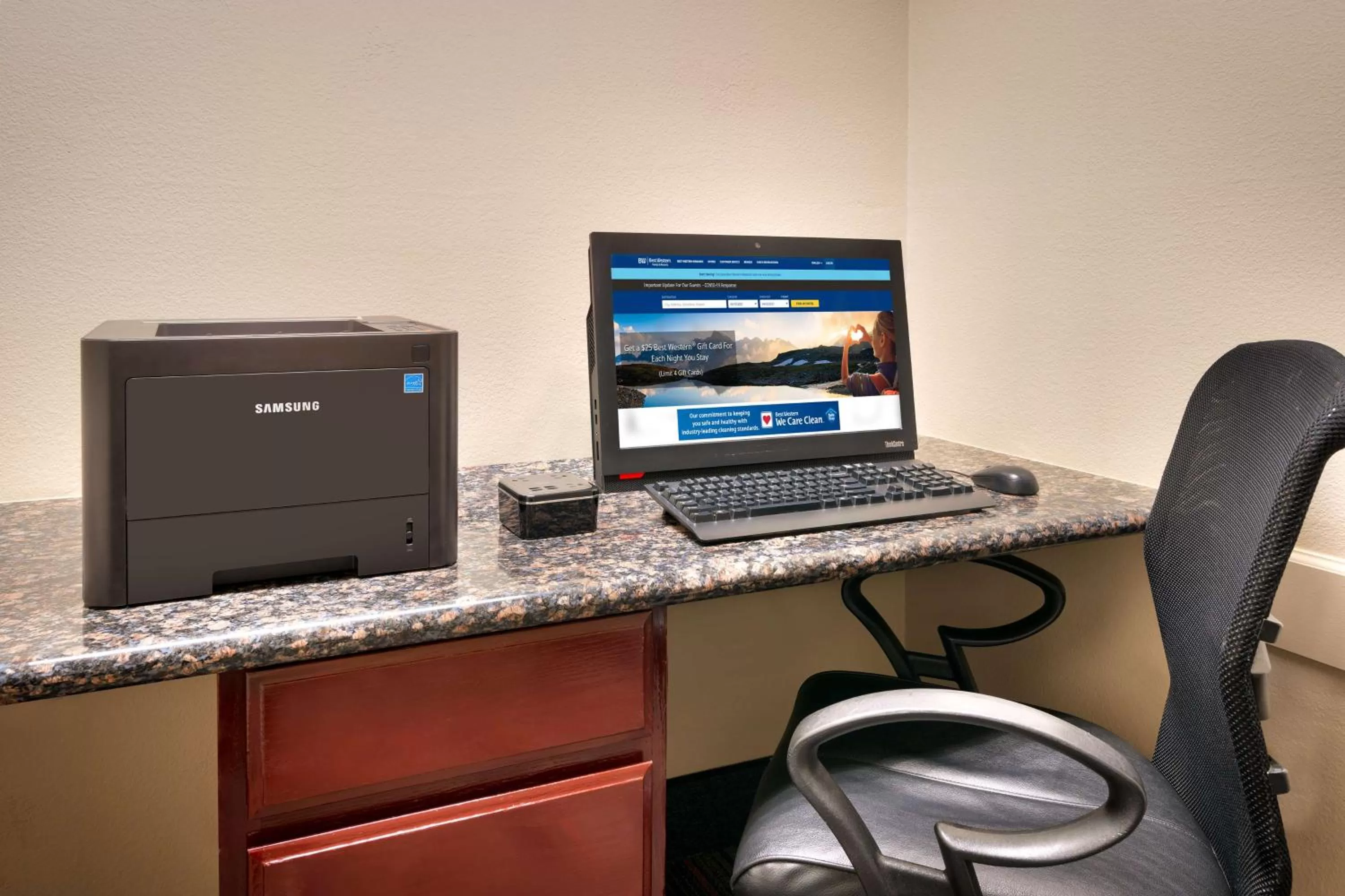 On site in Best Western Downtown Phoenix