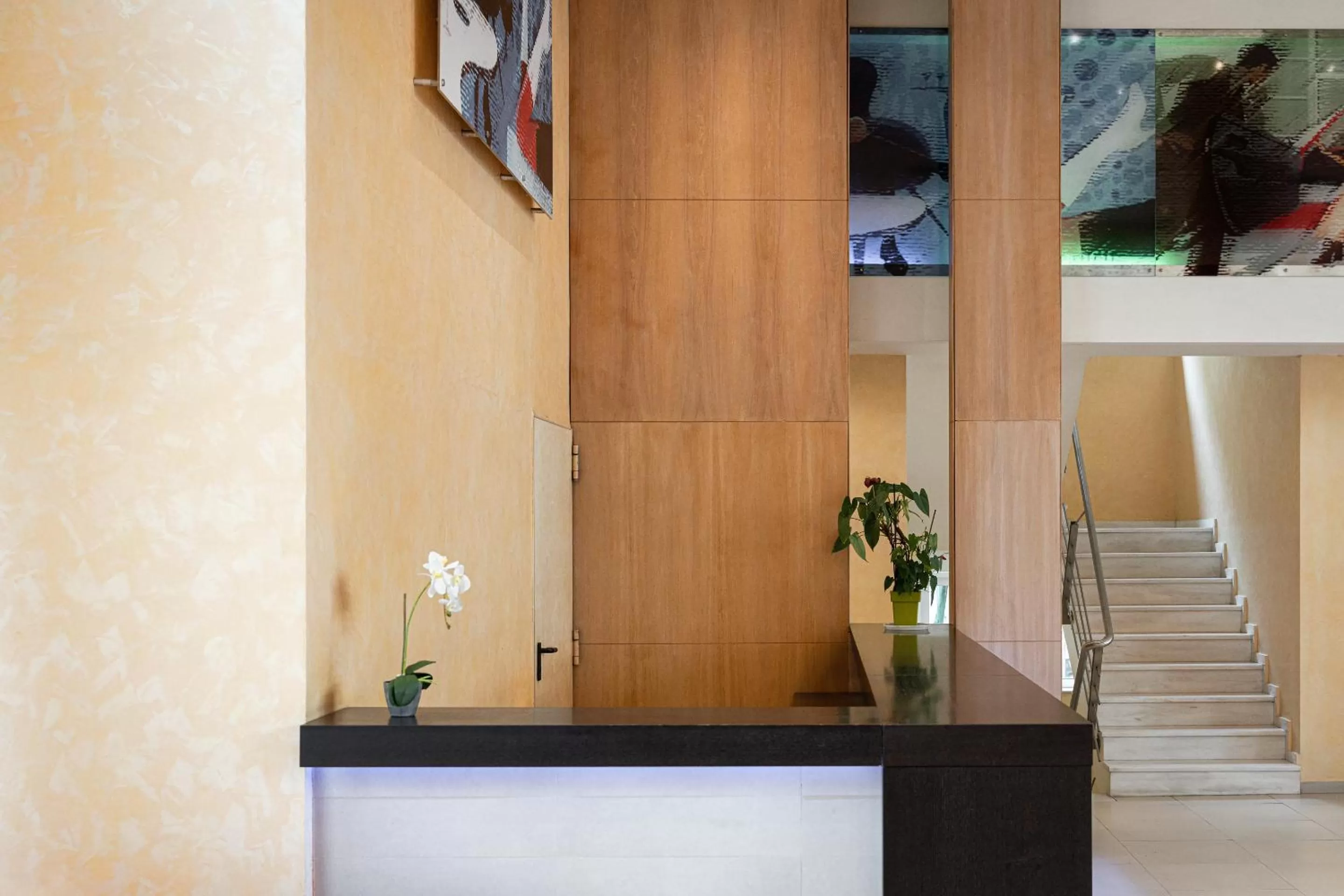 Lobby or reception in Lacoba Hotel