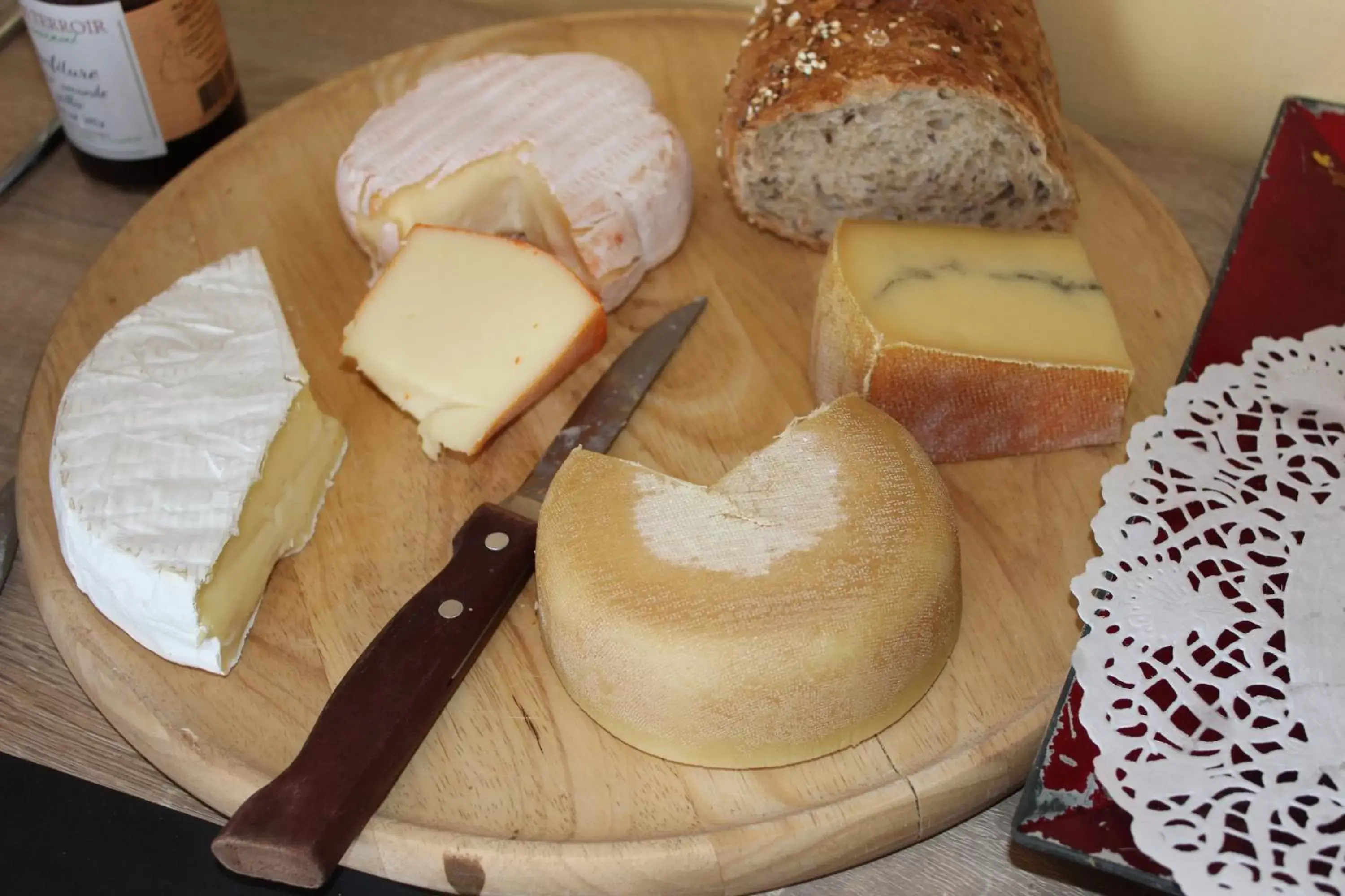 Food close-up in Hotel Bristol