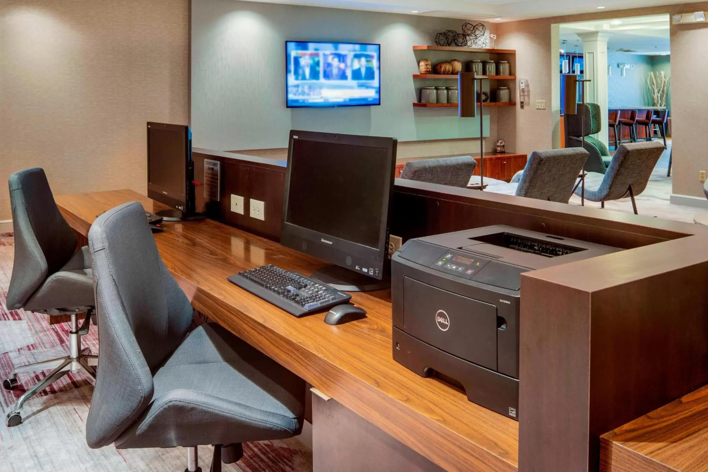 Business facilities, TV/Entertainment Center in Courtyard by Marriot Cranbury South Brunswick