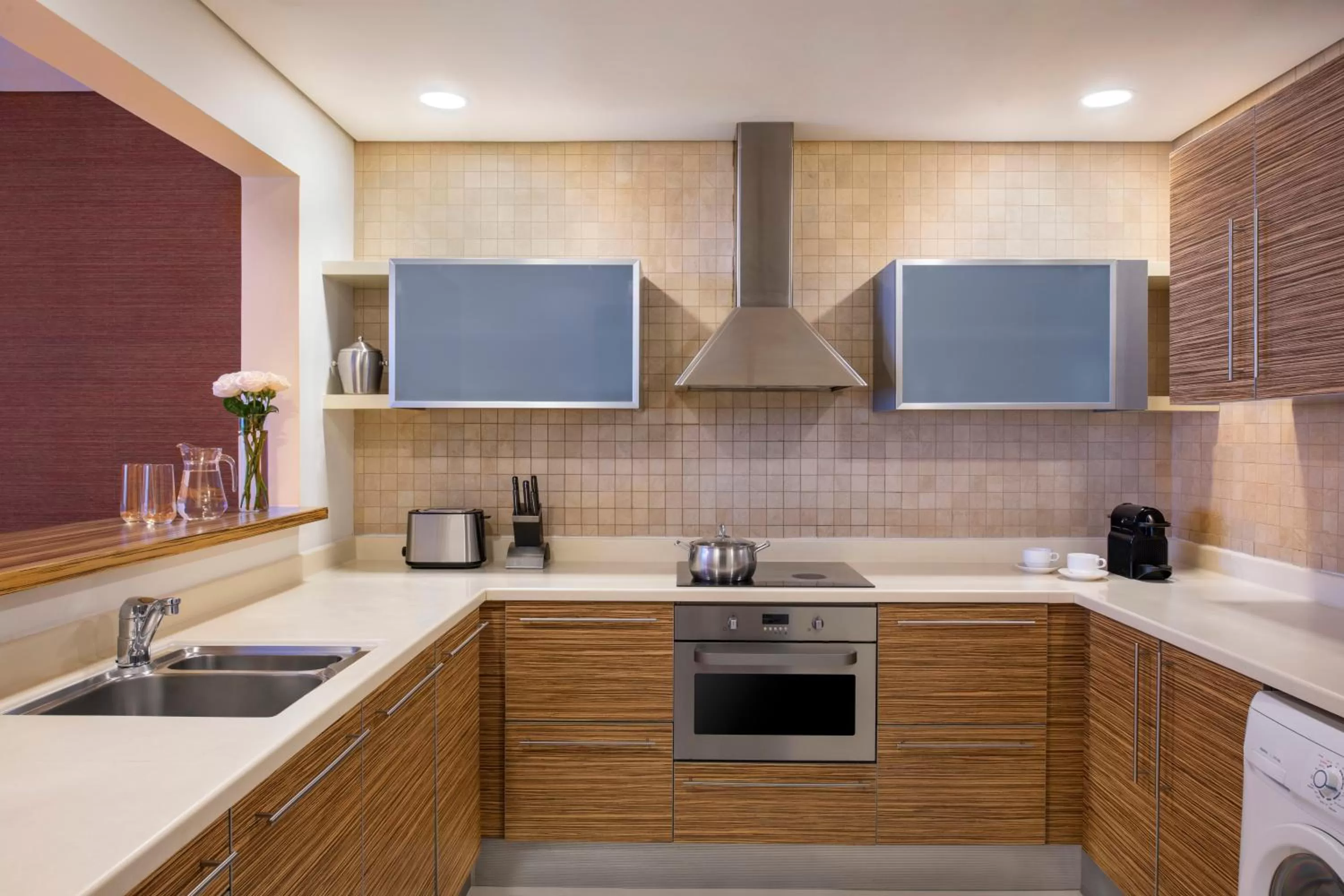 kitchen in Fraser Suites Doha