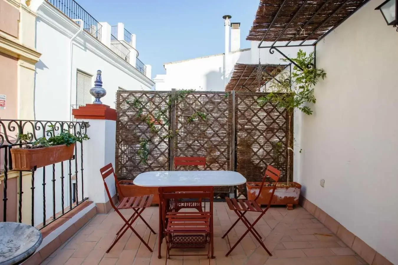 Balcony/Terrace in Suites Machado