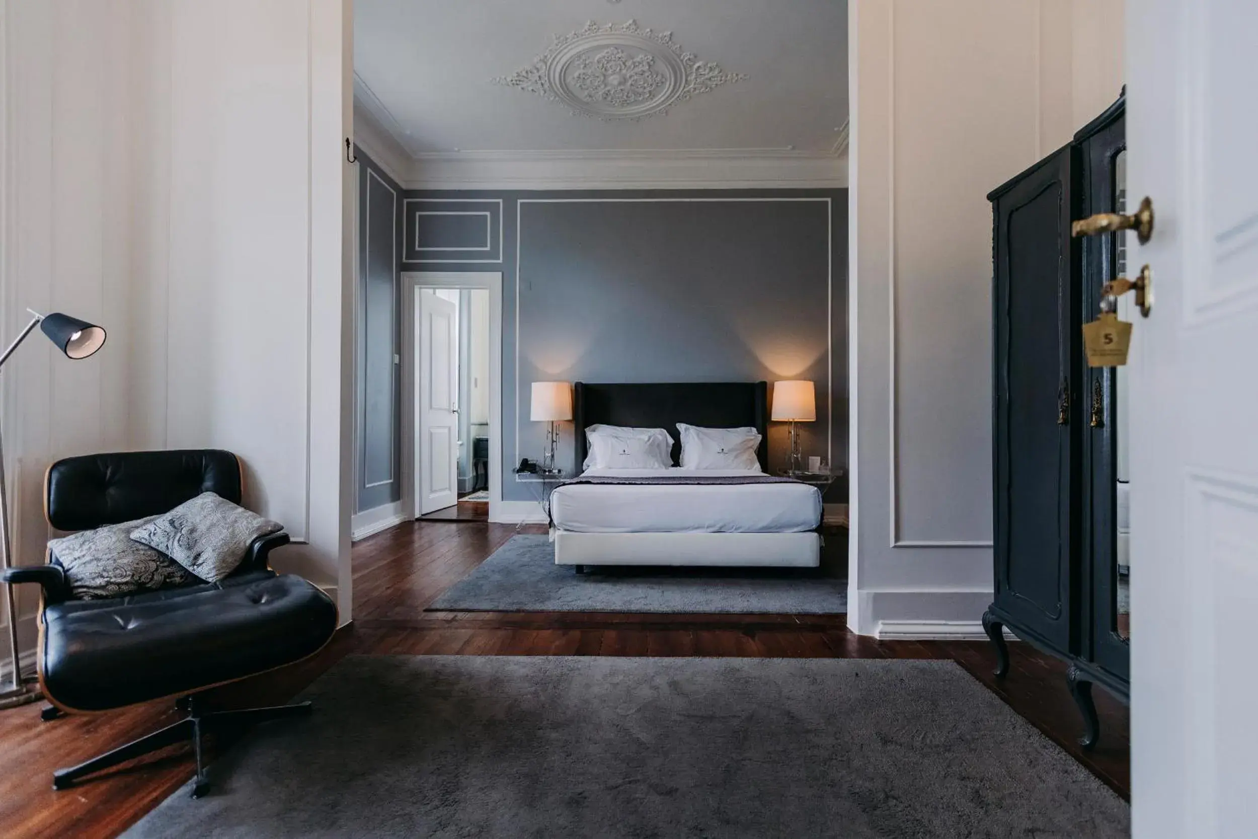 Bed in Torel Palace Lisbon Bed in Torel Palace Lisbon