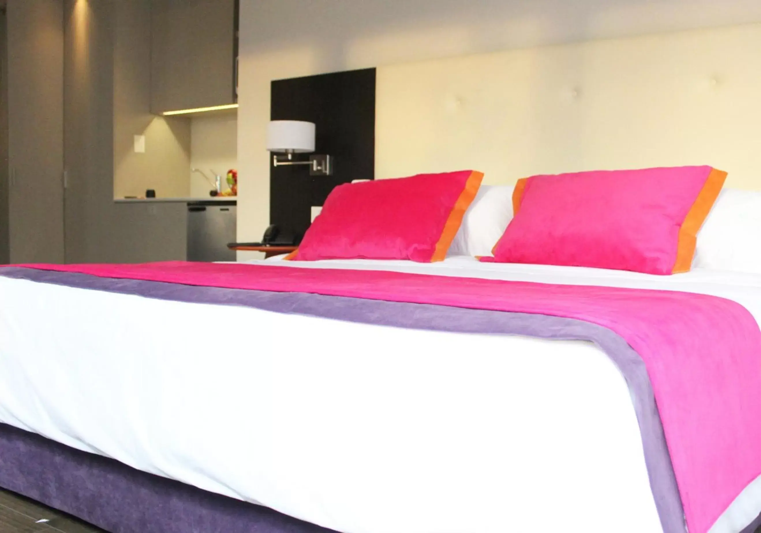 Bed in Bulnes Eco Suites