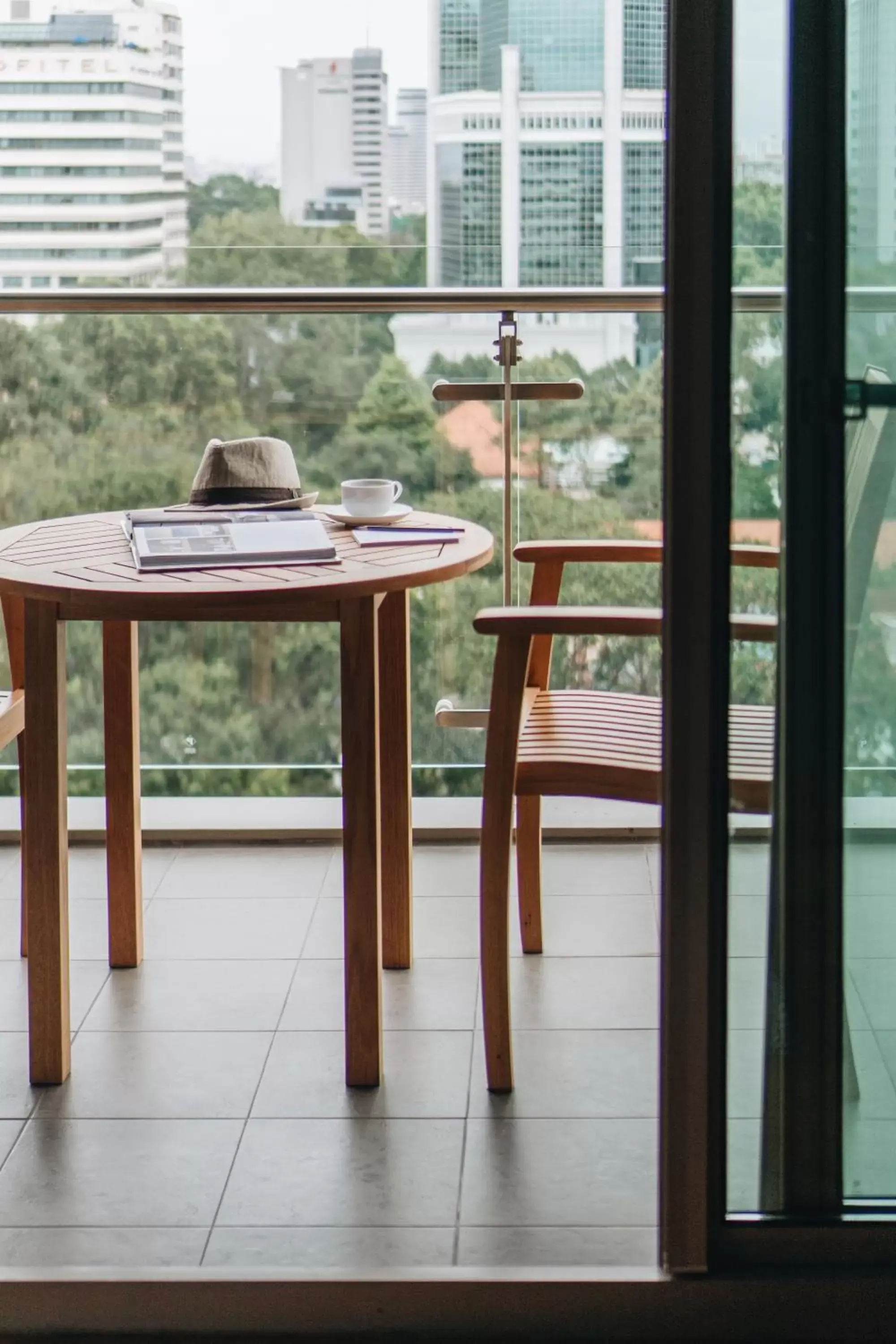 Balcony/Terrace in InterContinental Residences Saigon, an IHG Hotel