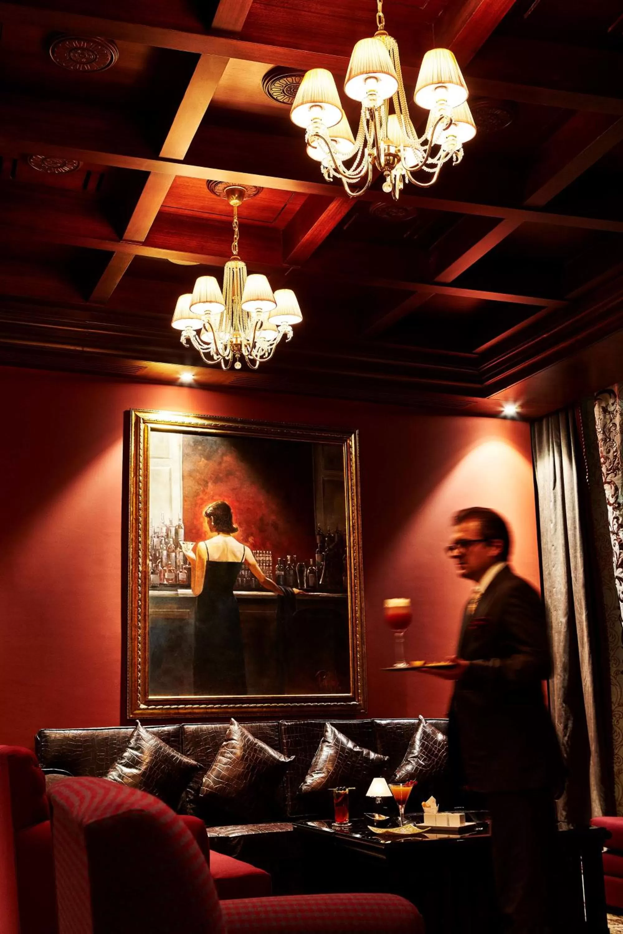 Lounge or bar in Royal Maxim Palace Kempinski Cairo