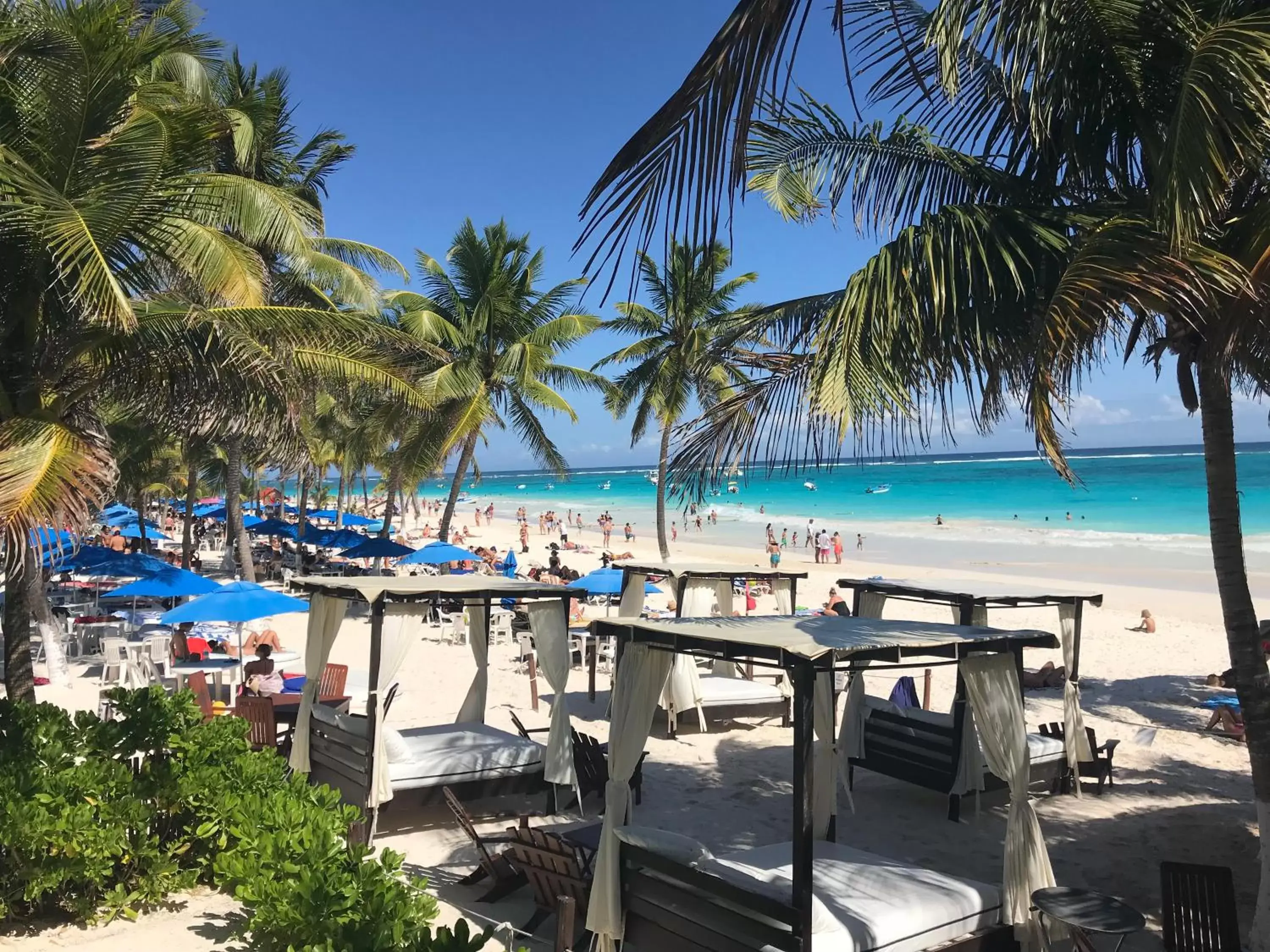 Beach in El Paraiso Hotel Tulum