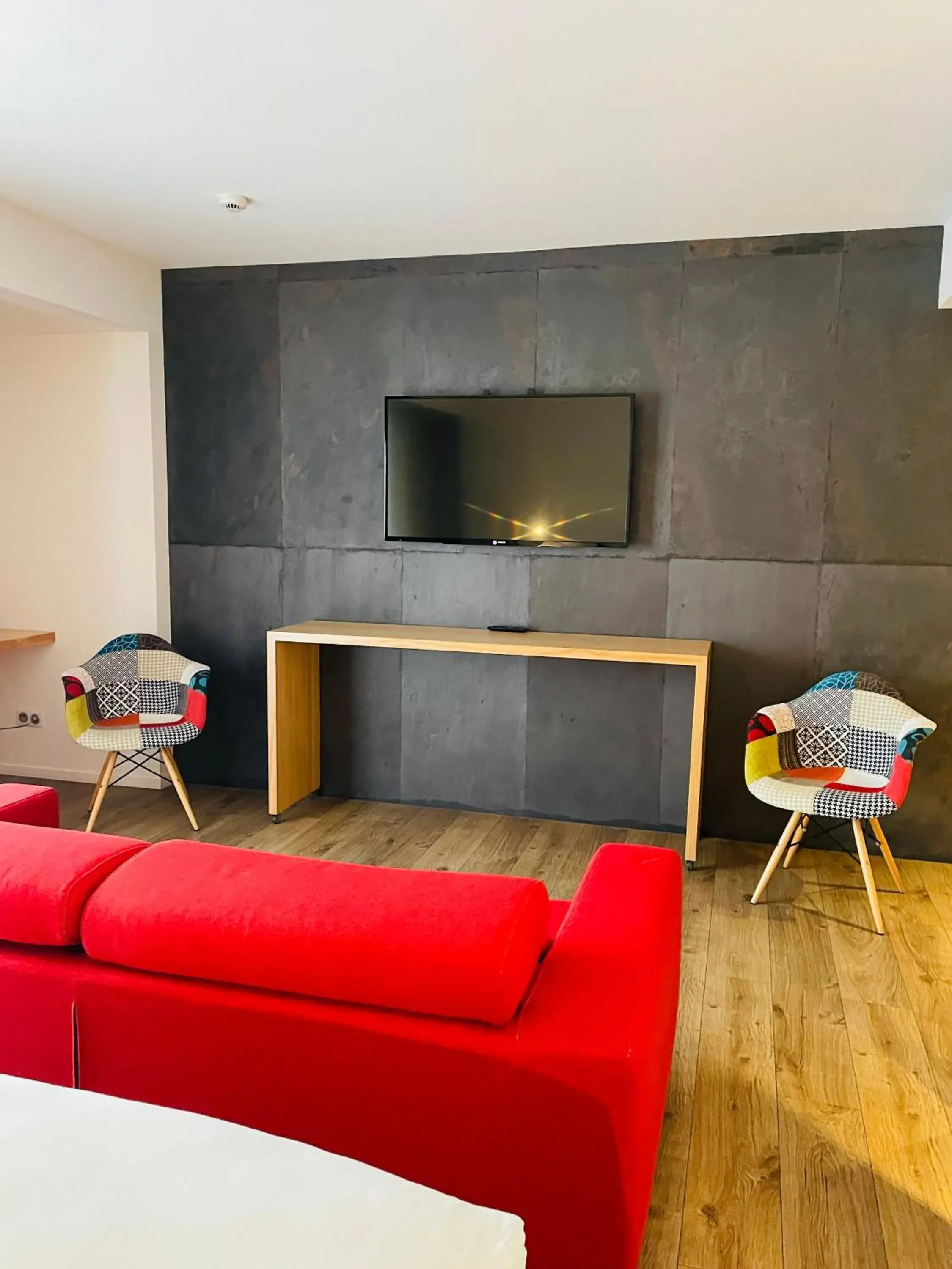 Property building, Seating Area in Hotel Restaurant Santiago