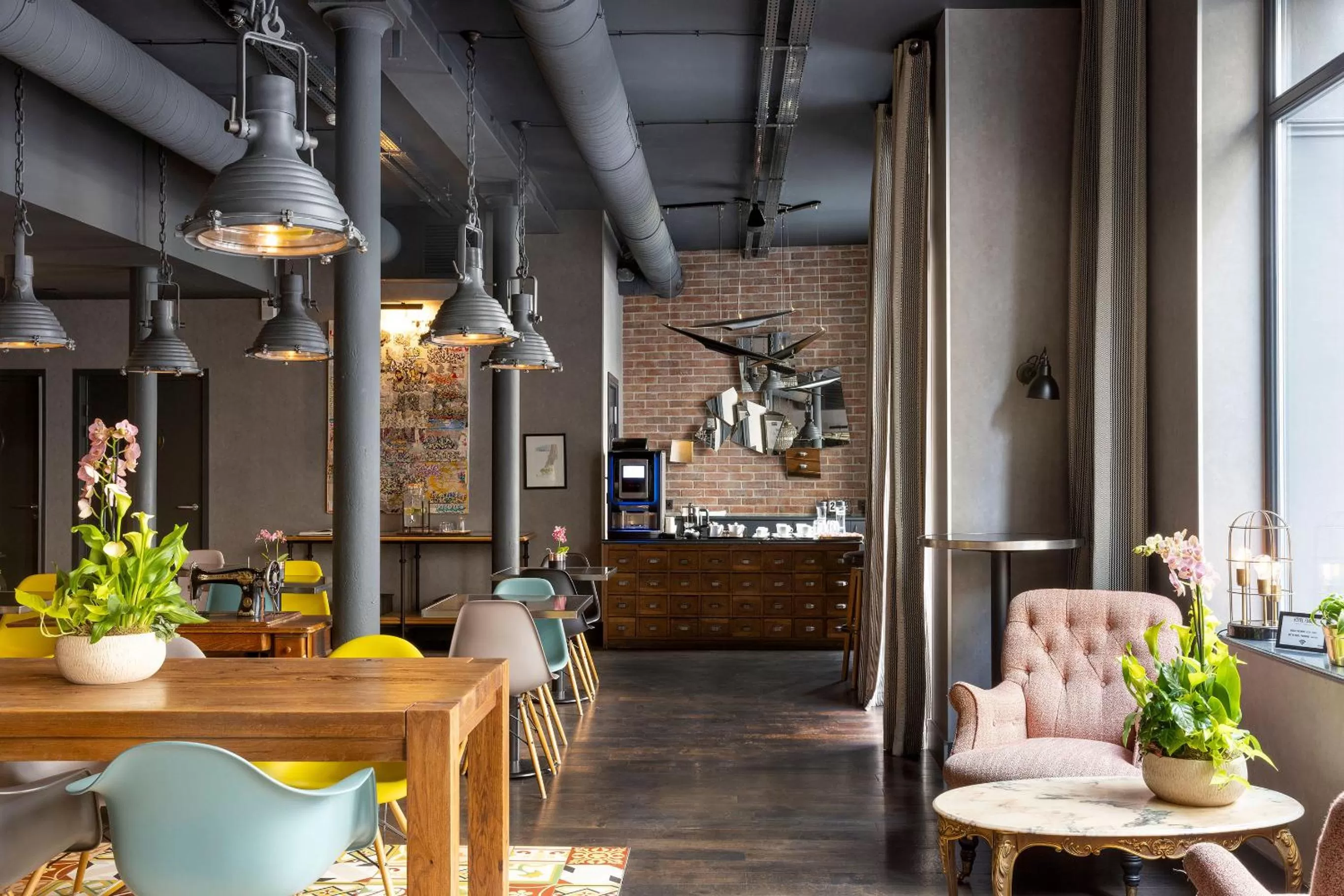 Living room in Hôtel Fabric