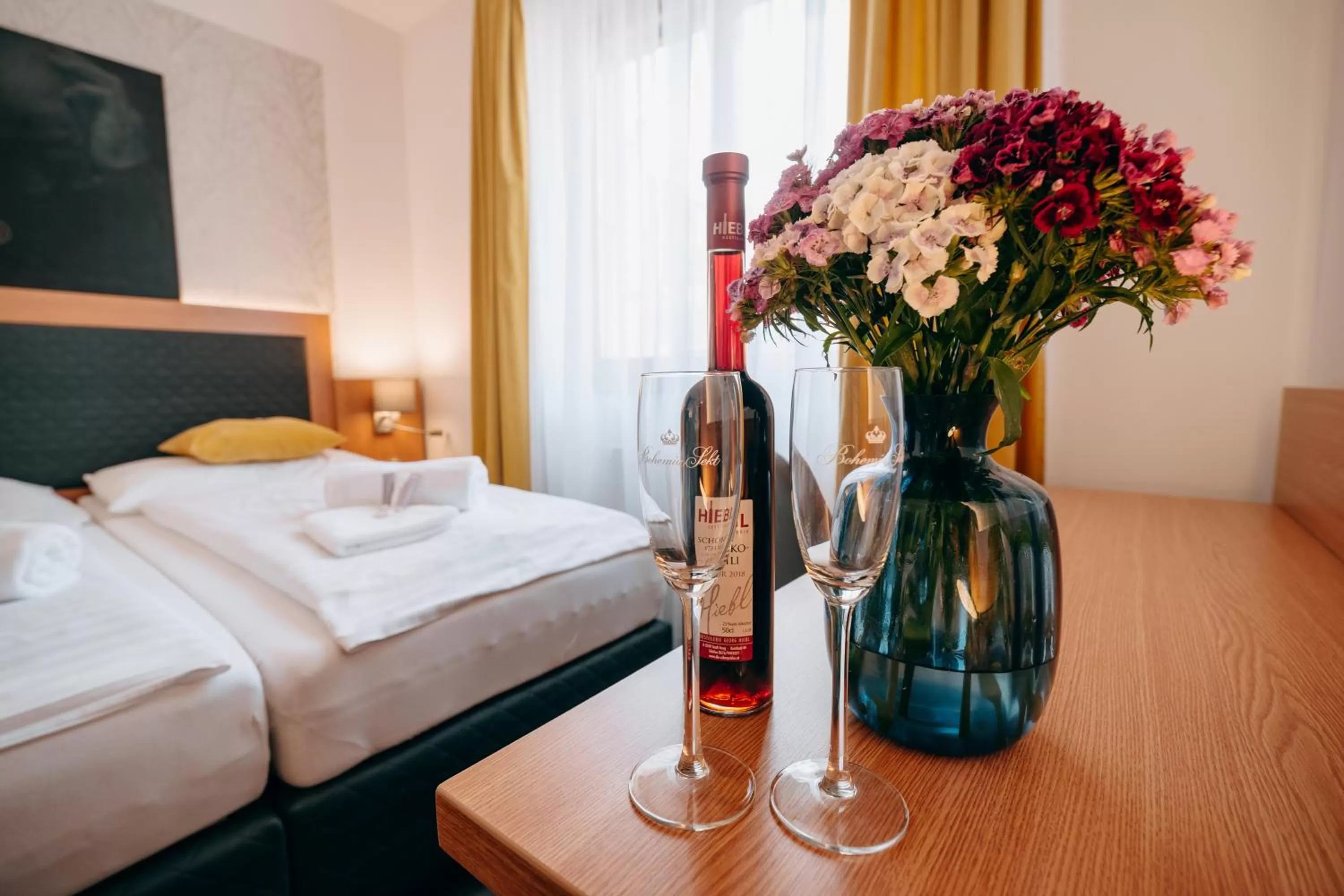 Decorative detail, Bed in Hotel Klika