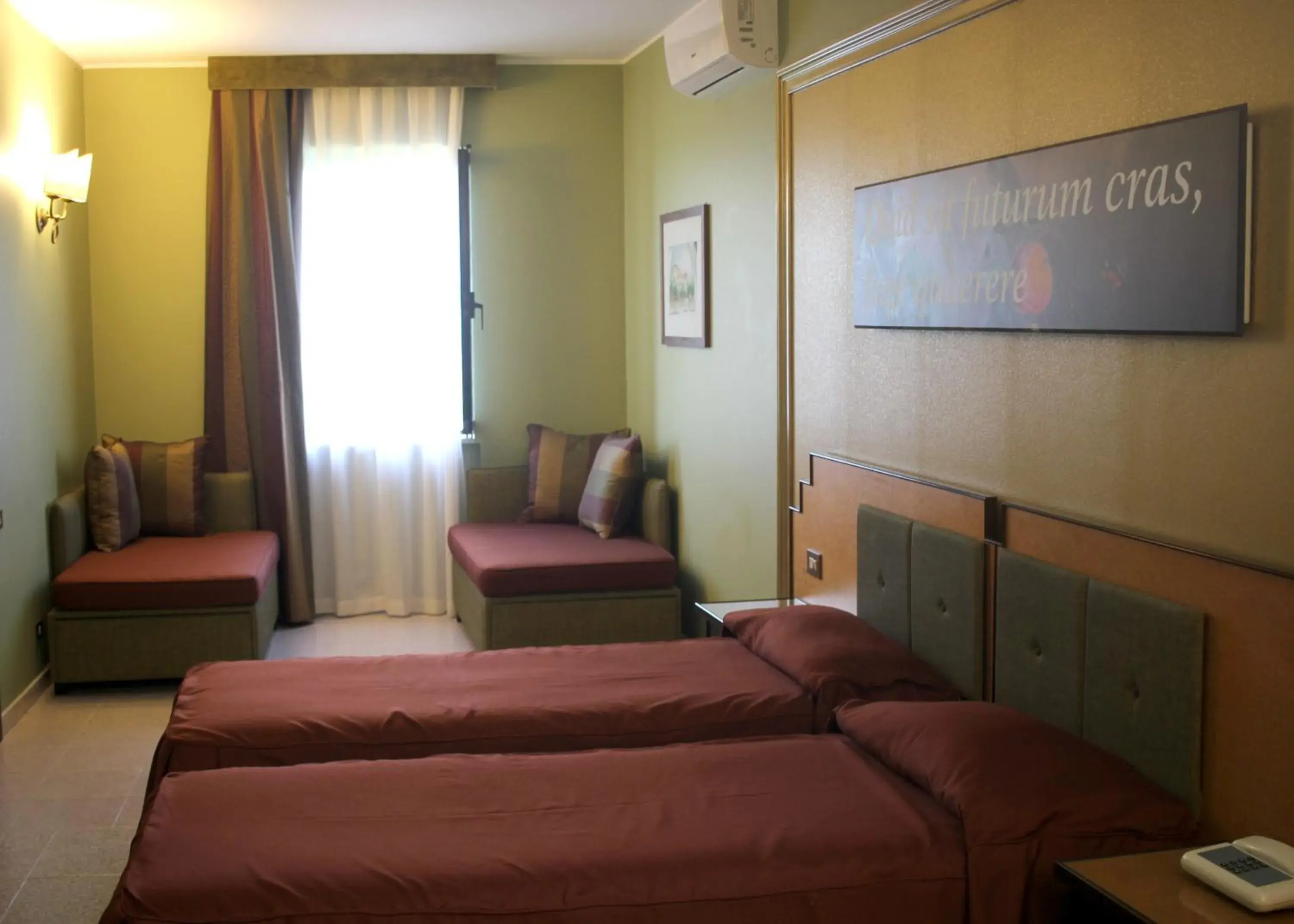 Bed in Hotel Orazio