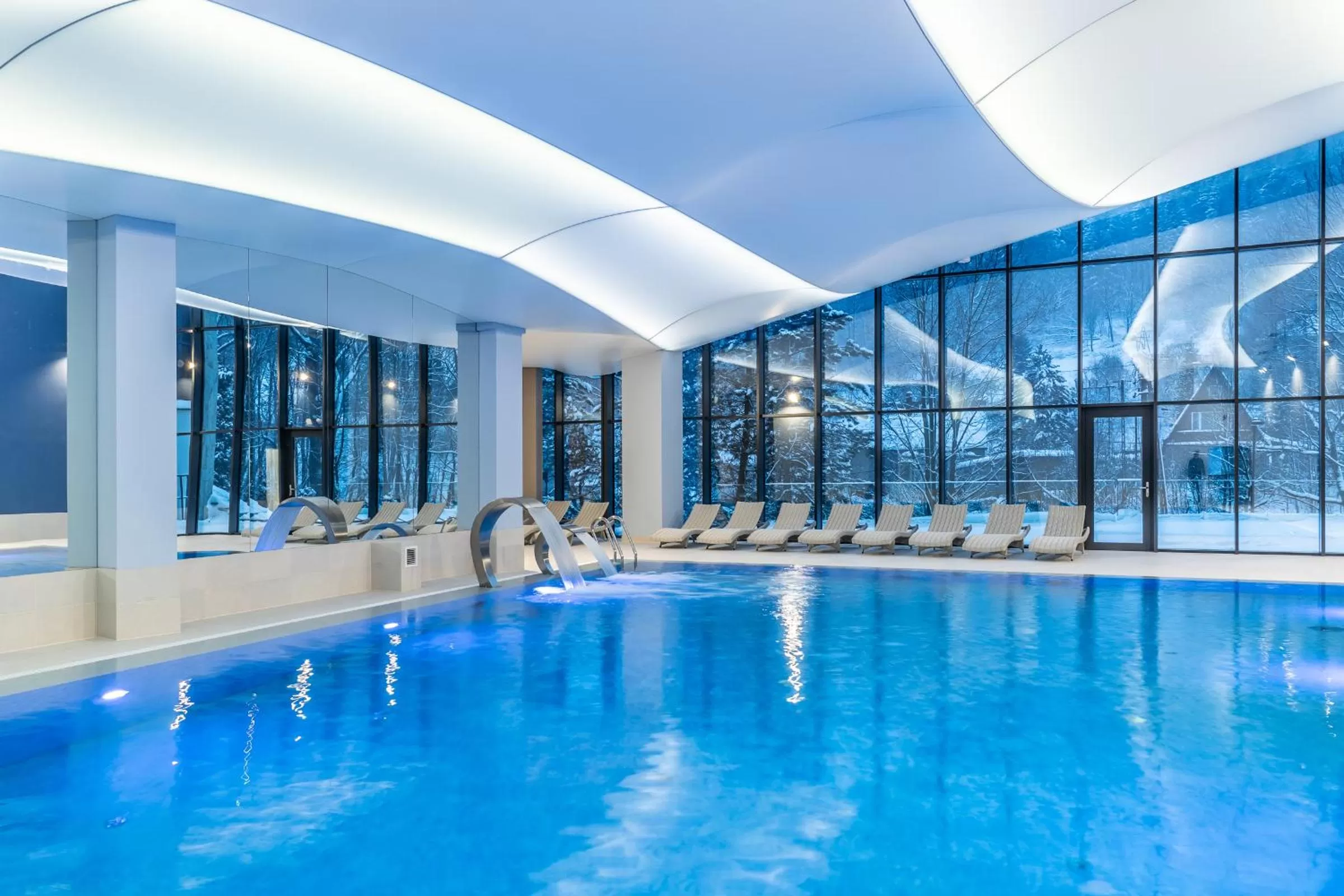 Swimming pool in Magnus Resort