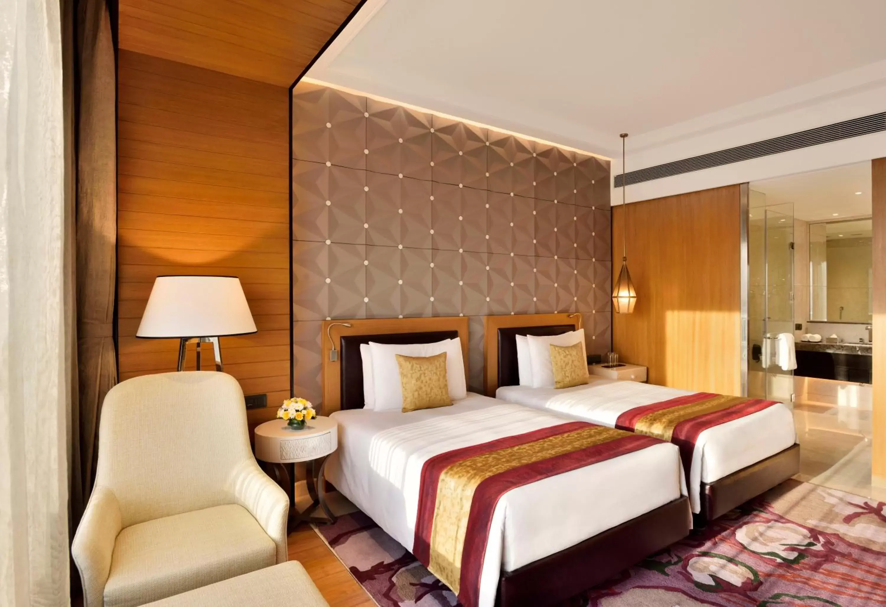 Bed in Radisson Blu Coimbatore