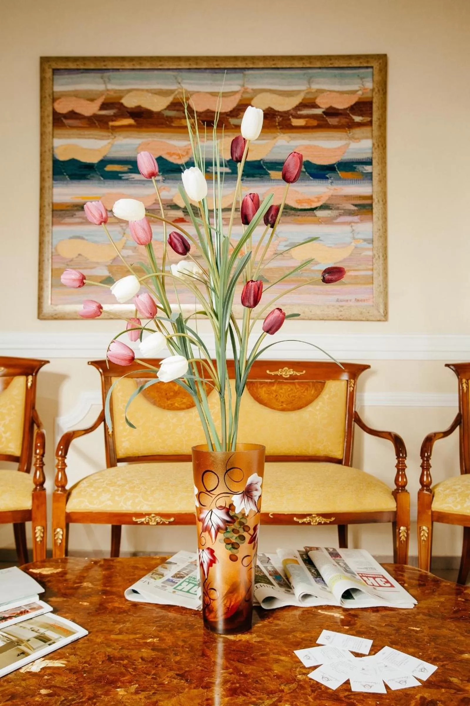 Seating area in Business Hotel