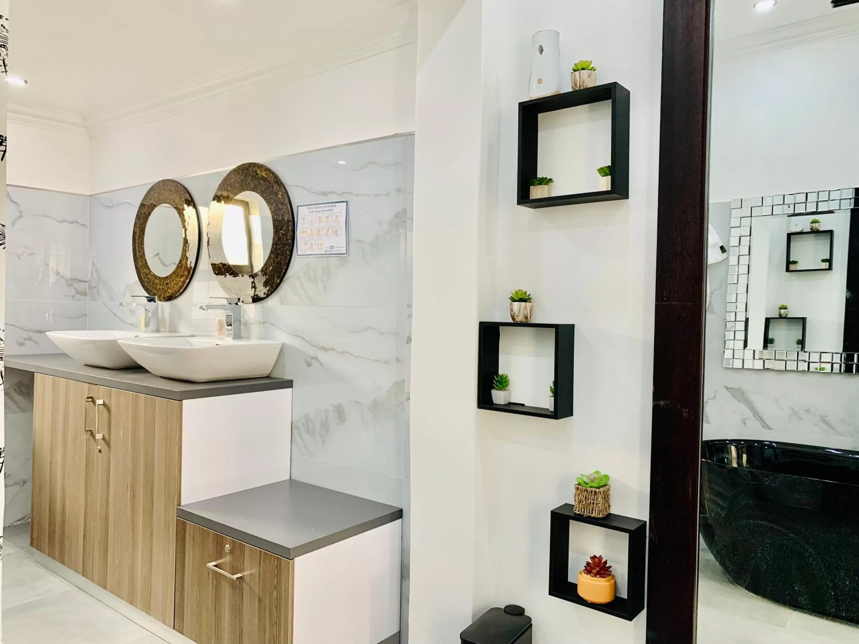 Bathroom in 24 On Basil Inventive suites