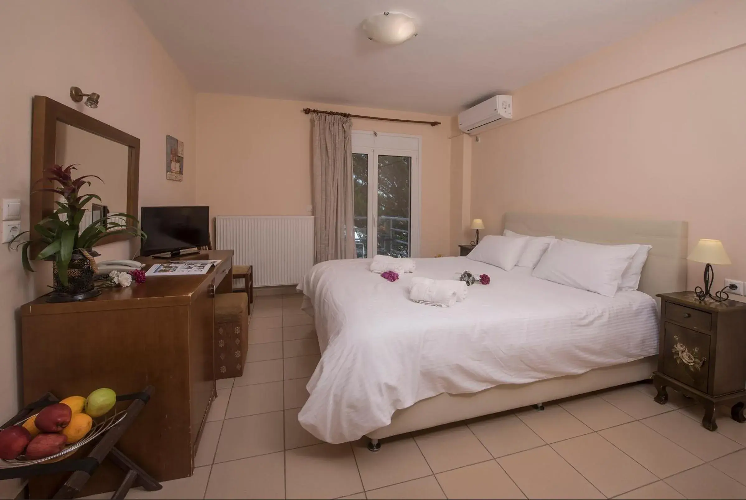 Bedroom in Filoxenia Hotel