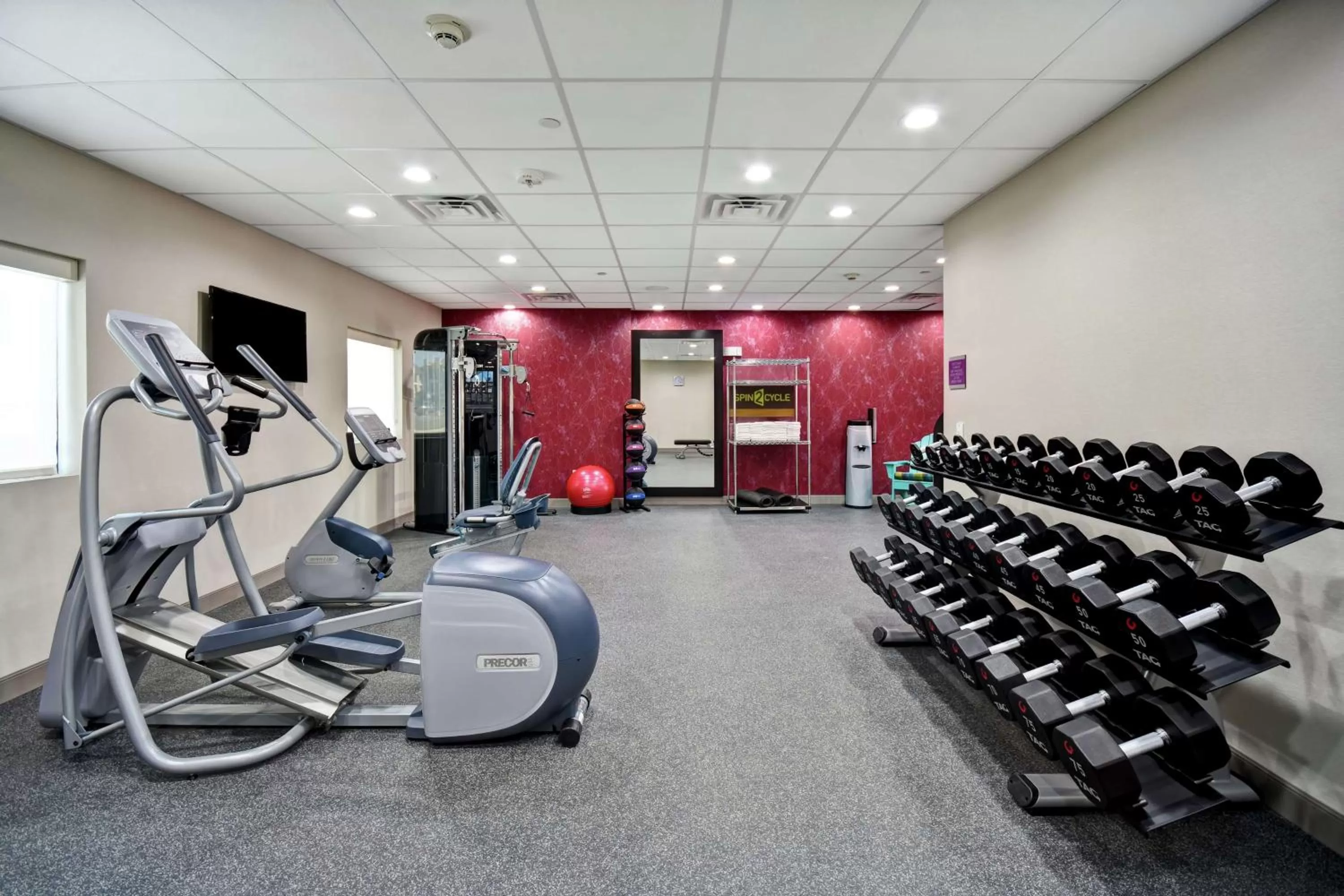 Fitness centre/facilities in Home2 Suites By Hilton Fort Worth Fossil Creek