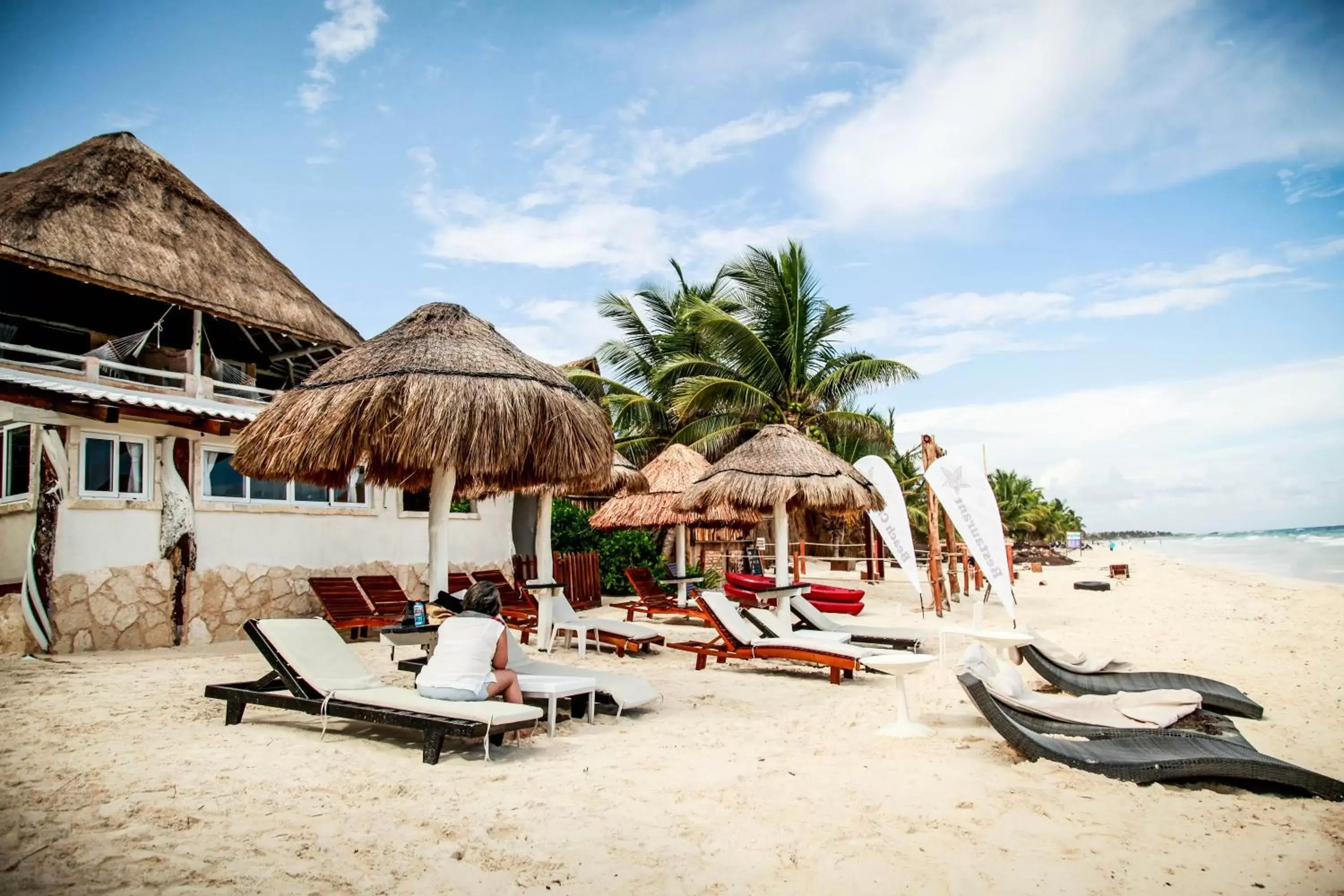 Off site, Beach in Villa Las Estrellas Tulum - located at the party zone