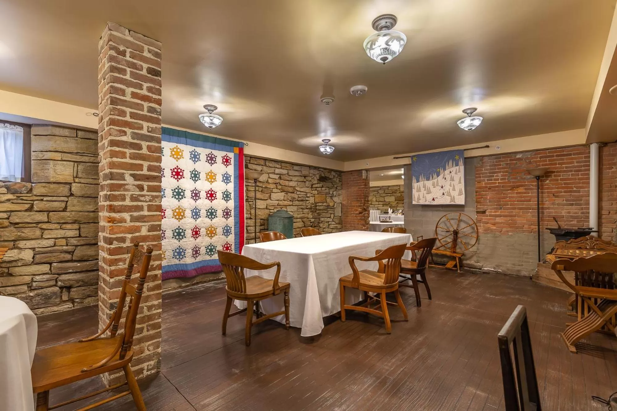 Dining area in Steele Mansion Inn & Gathering Hub