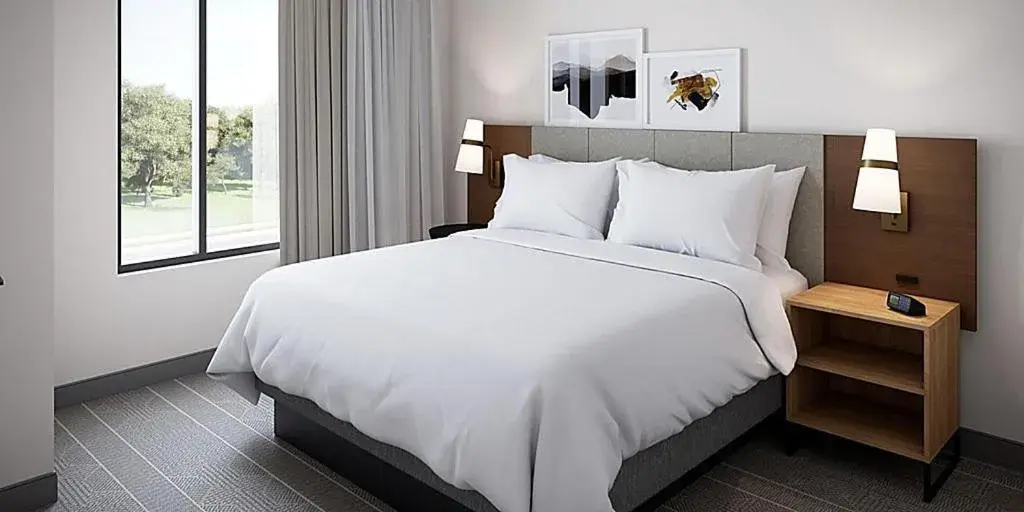 Bed in Staybridge Suites - Houston NW Cypress Crossings , an IHG Hotel