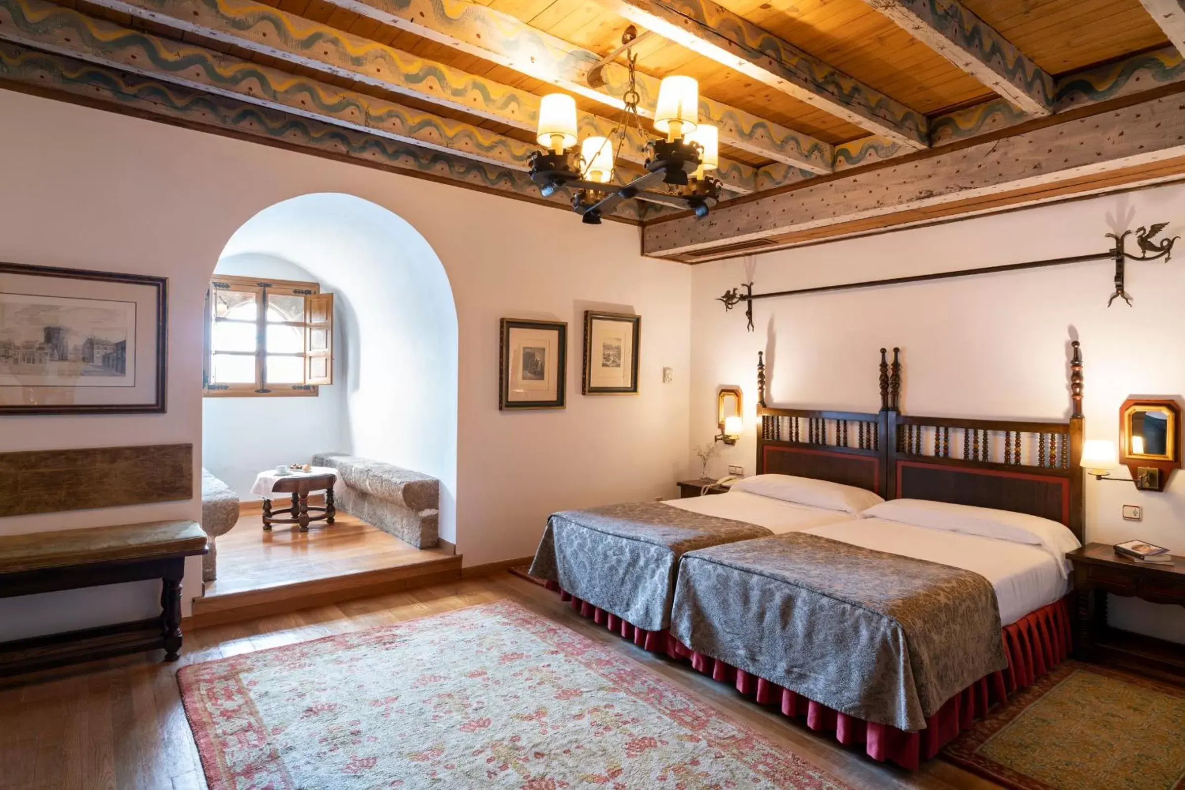 Bedroom, Bed in Parador de Vilalba