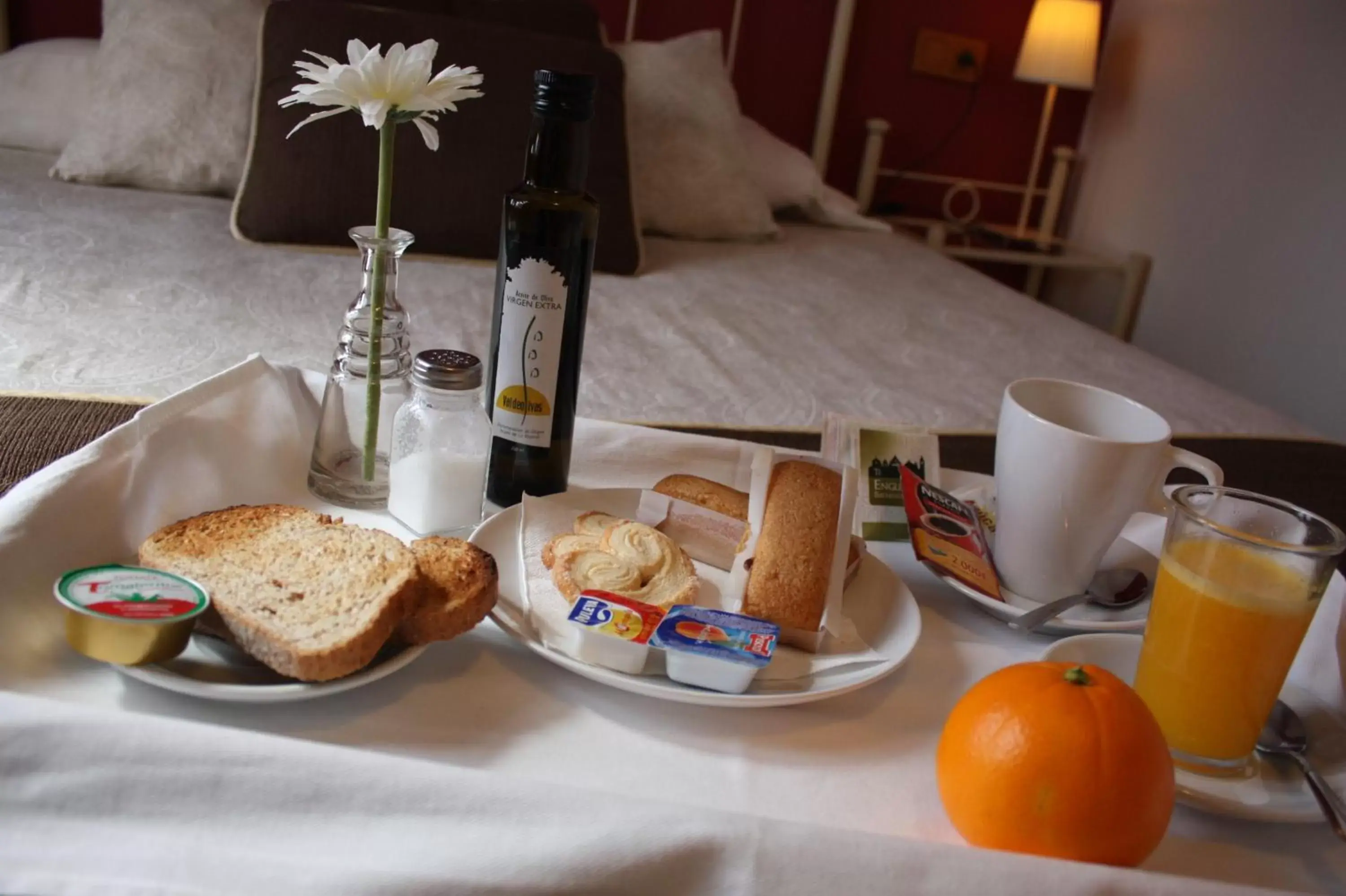 Breakfast in Hostal La Ribera del Júcar