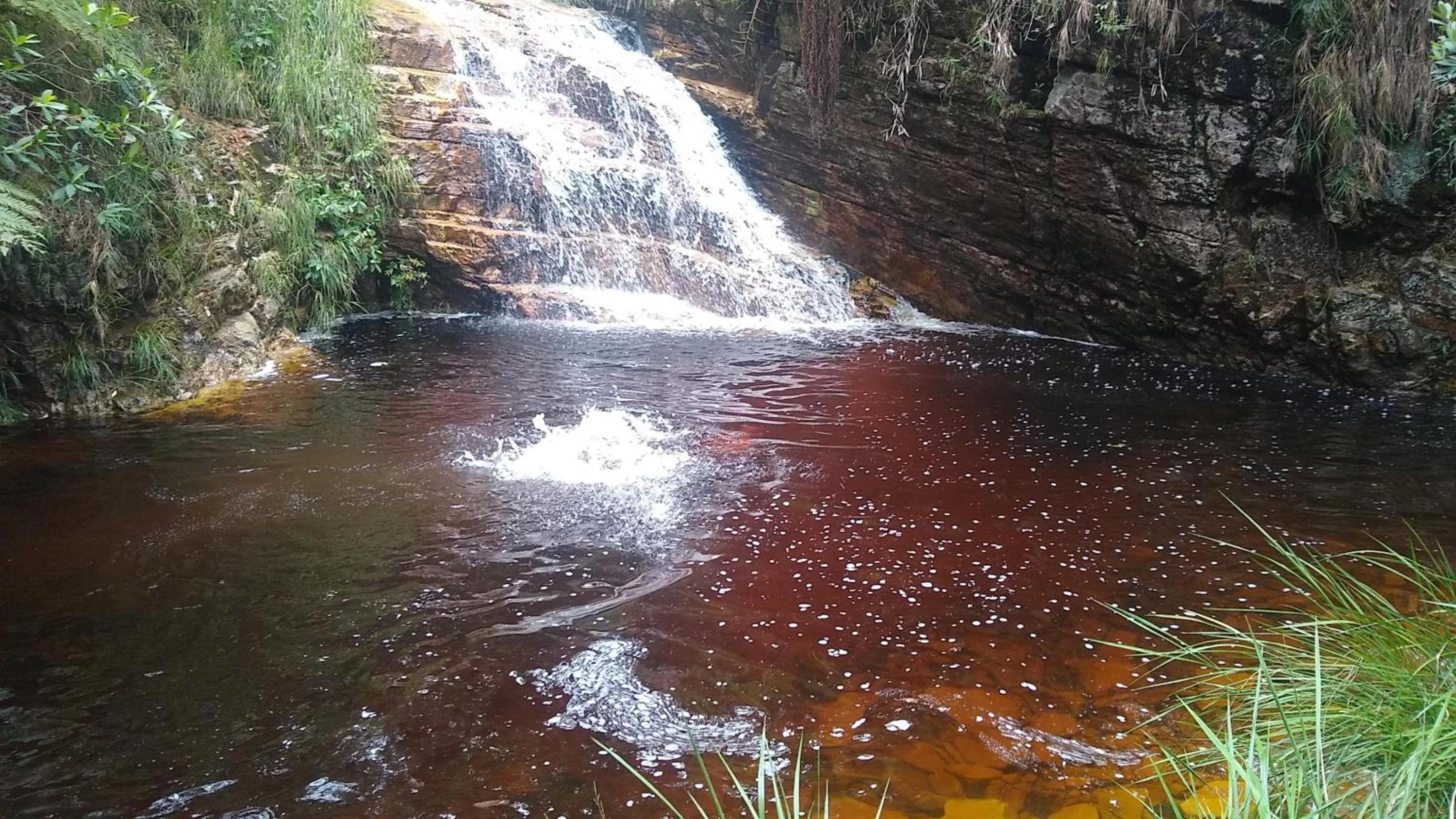 Swimming pool in Pousada Reino Encantado - São Thomé das Letras - Minas Gerais