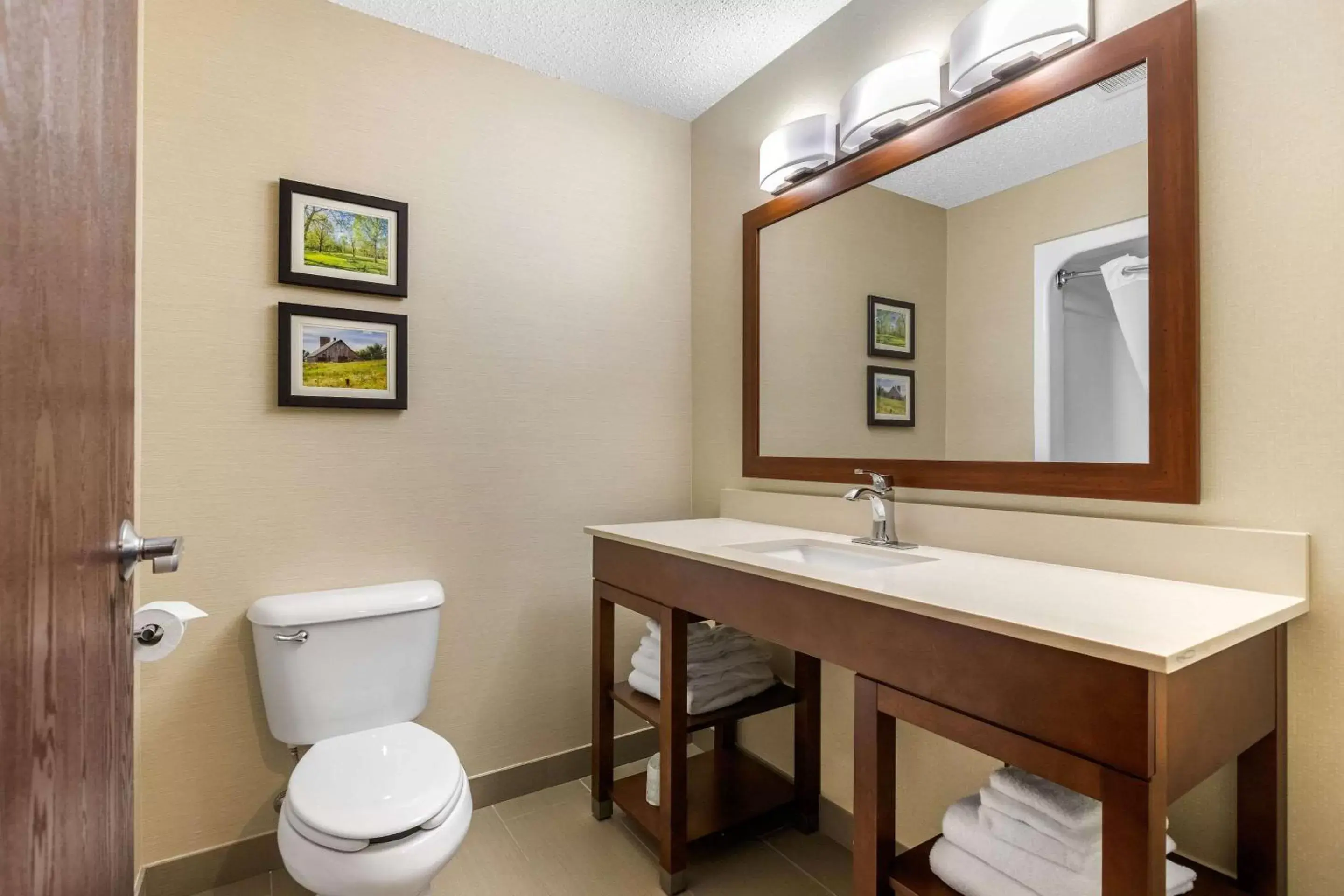 Photo of the whole room, Bathroom in Comfort Suites Cedar Falls