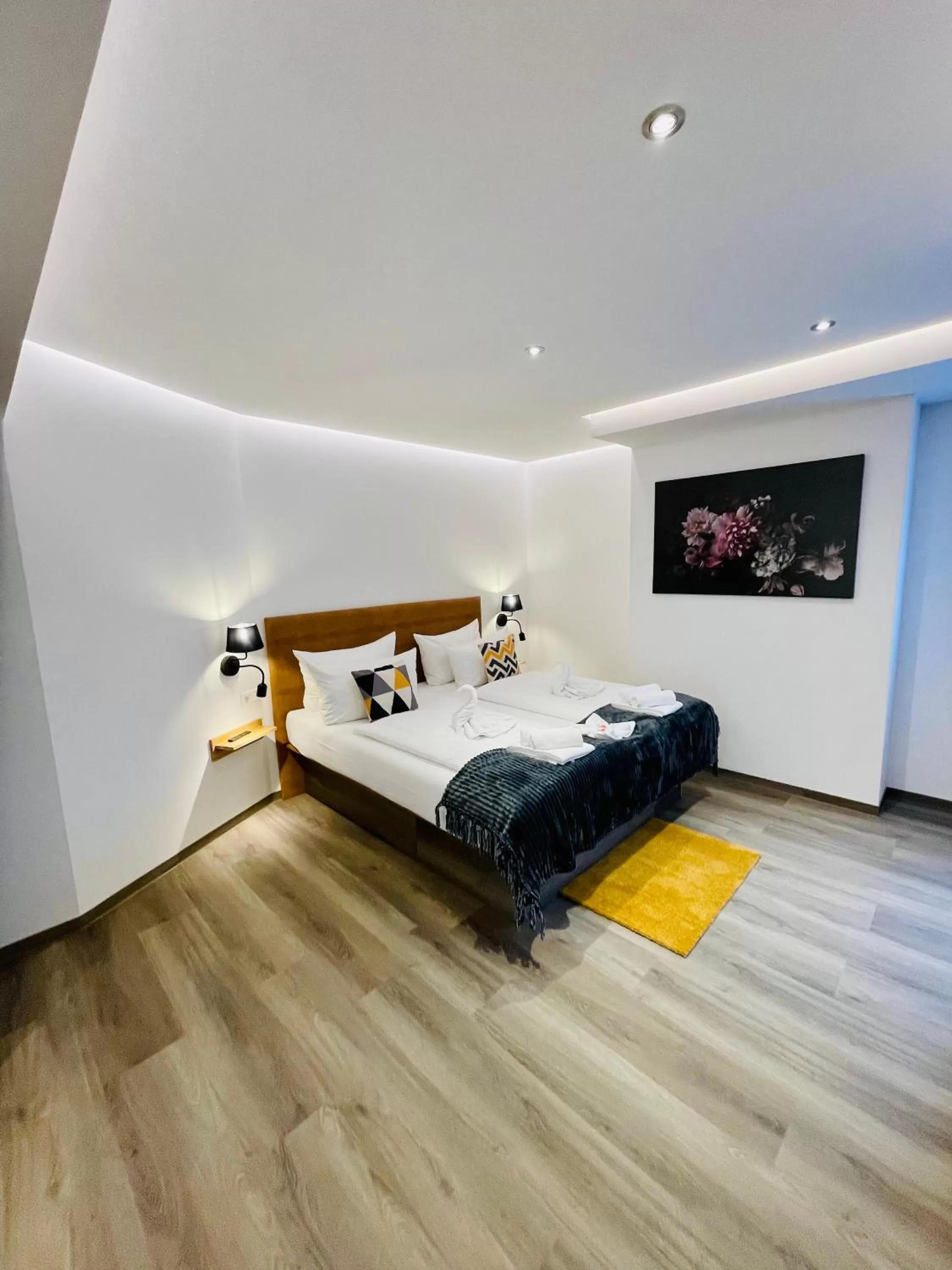 Bed in Hotel am Schloss