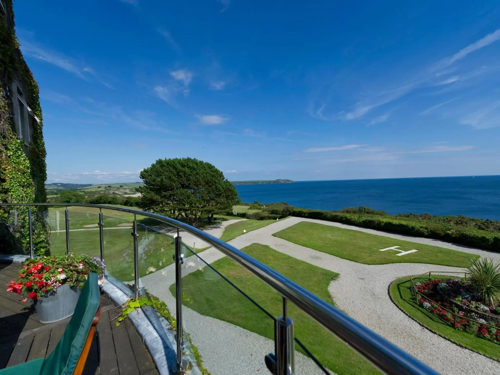 Balcony/Terrace in The Carlyon Bay Hotel and Spa